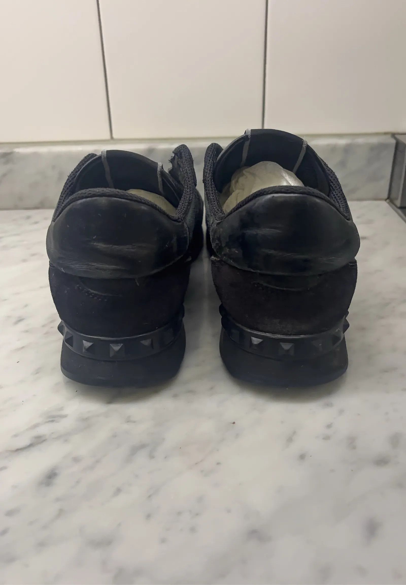 Valentino Valentino Camouflage Noir Rockrunner Sneaker Sneakers Size US 9 / IT 39 - 6 Thumbnail