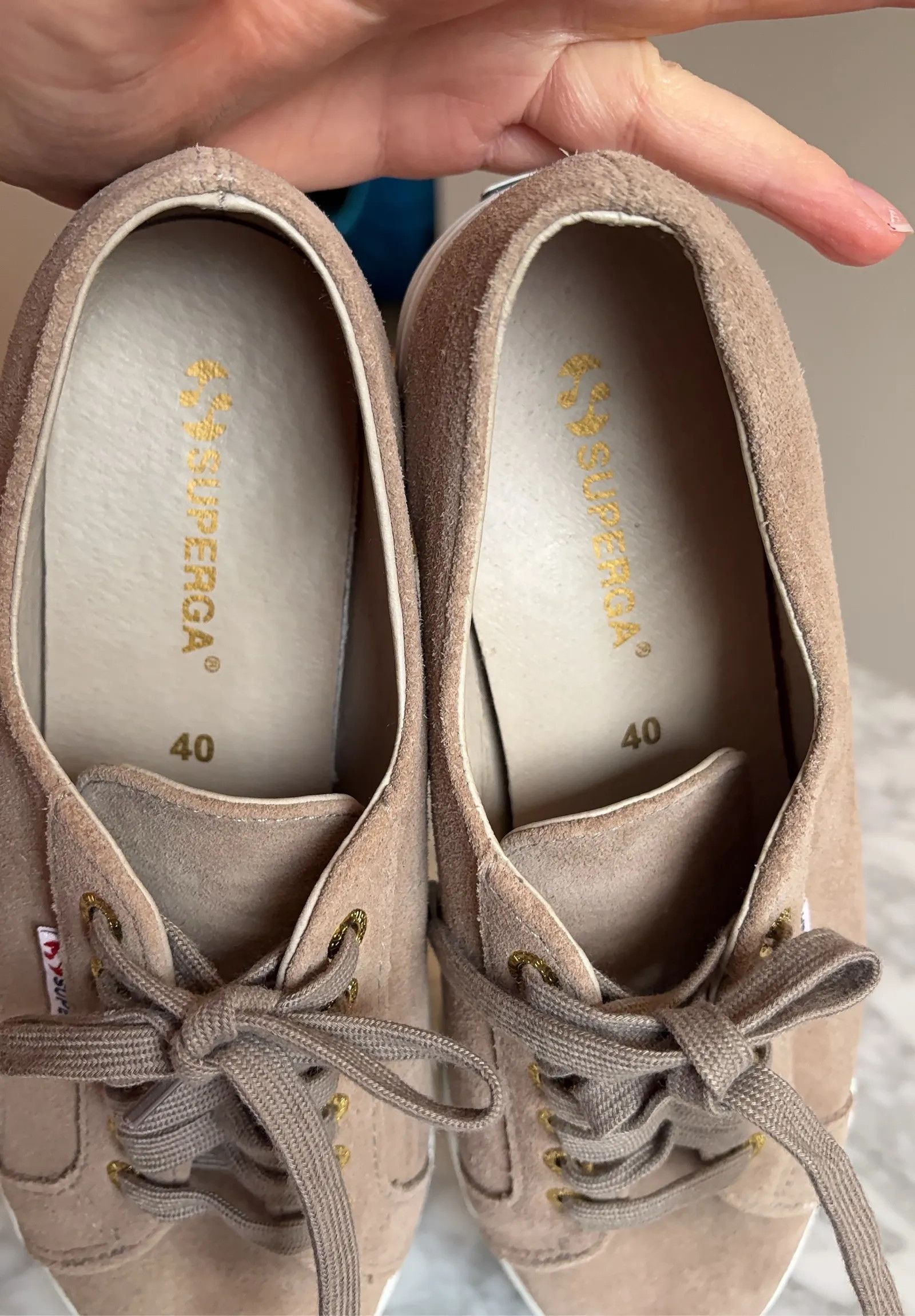 Superga Superga Platform Sneakers, Beige Sneakers Size US 10 / IT 40 - 7 Thumbnail