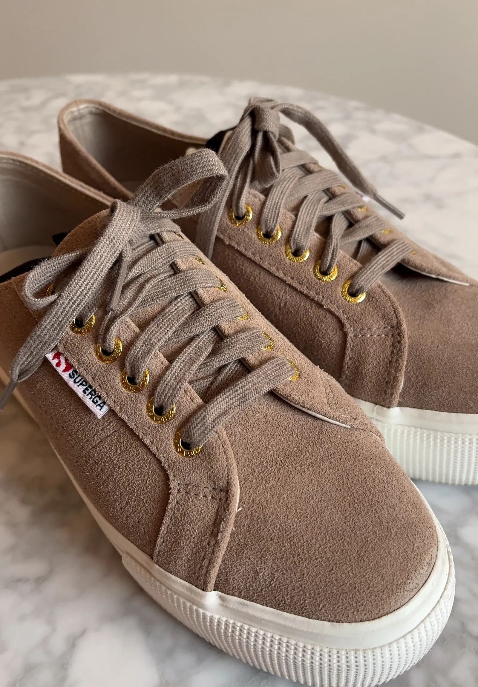 Superga Superga Platform Sneakers, Beige Sneakers Size US 10 / IT 40 - 8 Thumbnail