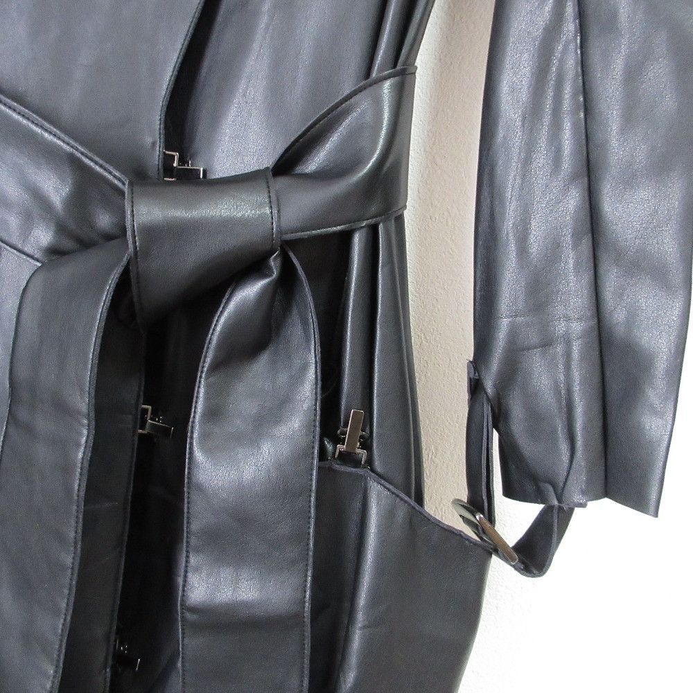 Other Other FOXEY NEW YORK Faux Leather Coat Others Outerwear 17567 DUTY FREE for USA Size ONE SIZE - 6 Thumbnail