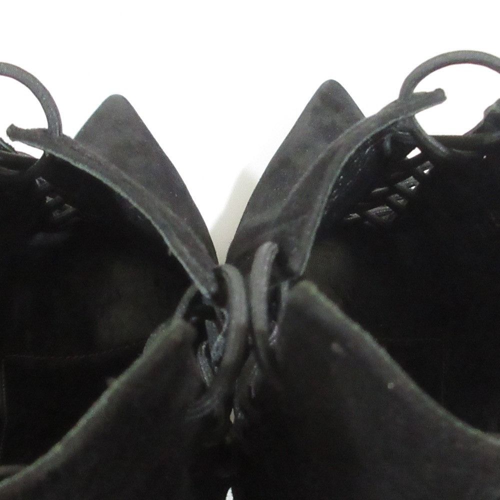 Other Other Sergio Rossi Suede Lace-up Short Boots Suede Shoes DUTY FREE for USA Size ONE SIZE - 7 Thumbnail