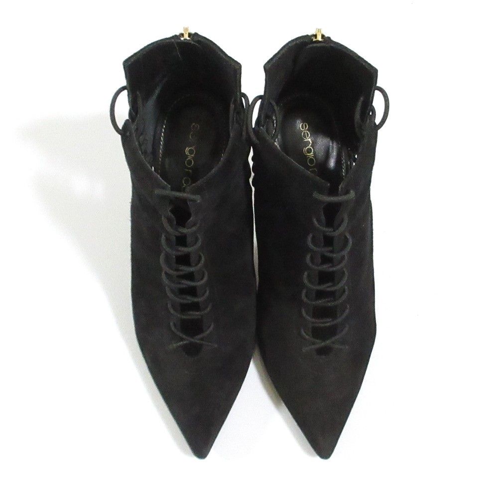 Other Other Sergio Rossi Suede Lace-up Short Boots Suede Shoes DUTY FREE for USA Size ONE SIZE - 5 Thumbnail