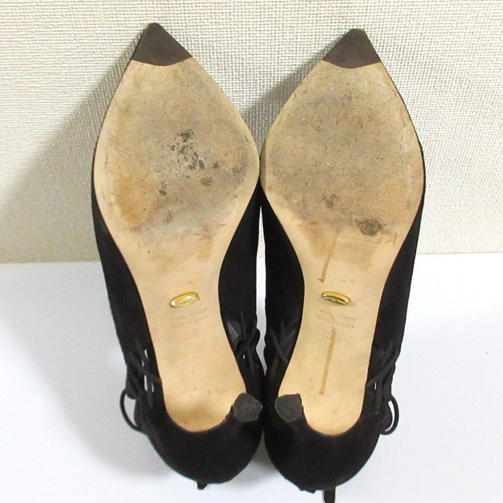 Other Other Sergio Rossi Suede Lace-up Short Boots Suede Shoes DUTY FREE for USA Size ONE SIZE - 10 Thumbnail