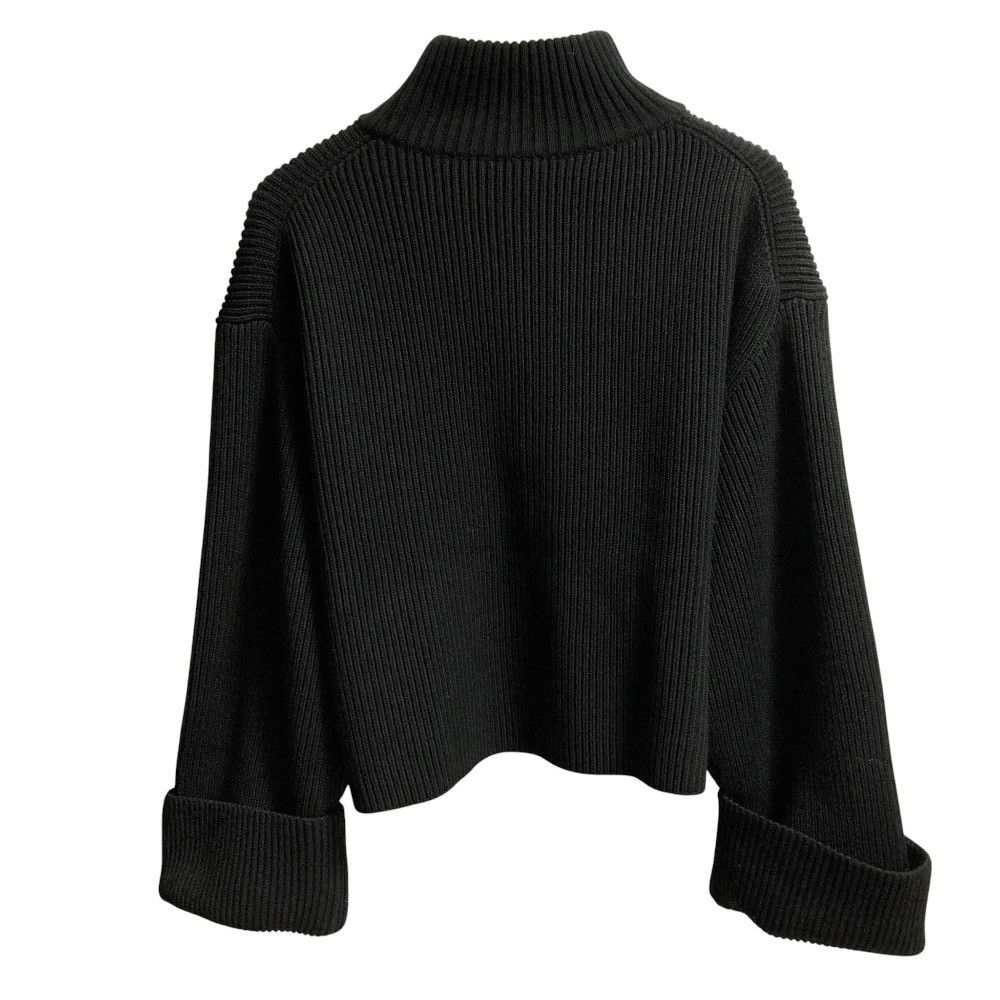 Other Other Rito BIG KNIT High Neck Knit Sweater Others Tops 0779RTW221K DUTY FREE for USA Size ONE SIZE - 3 Thumbnail