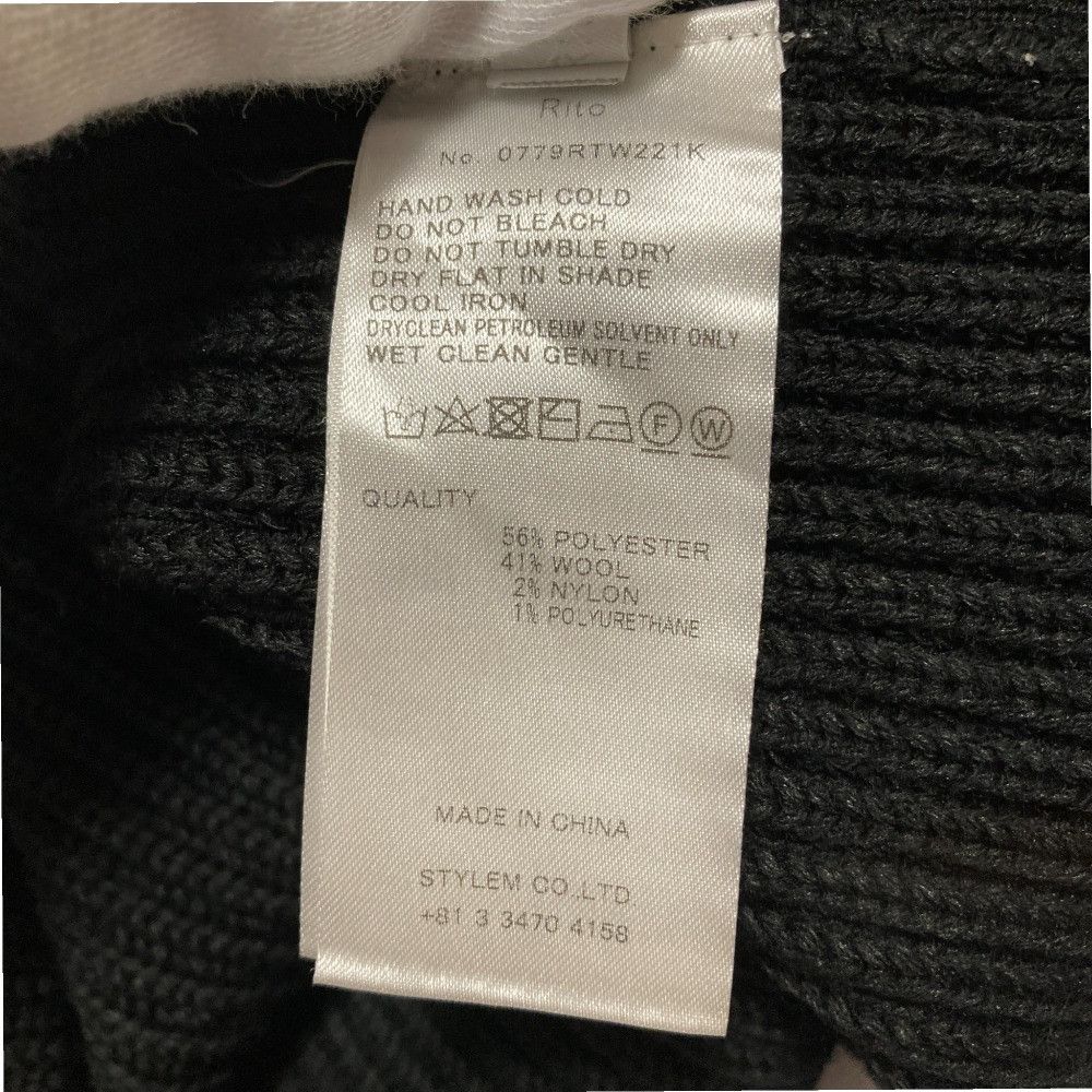 Other Other Rito BIG KNIT High Neck Knit Sweater Others Tops 0779RTW221K DUTY FREE for USA Size ONE SIZE - 6 Thumbnail