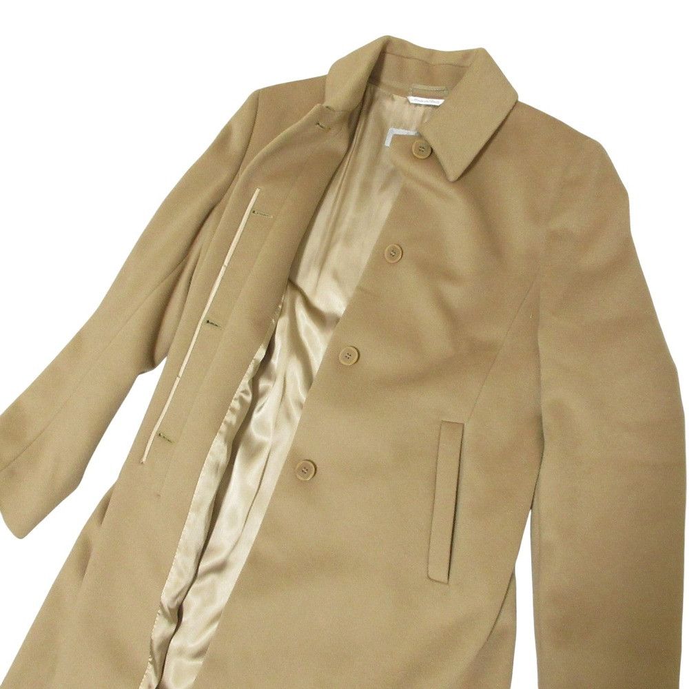 Max Mara MaxMara Max Mara Wool Long Coat Leather Outerwear DUTY FREE for USA Size ONE SIZE - 5 Thumbnail