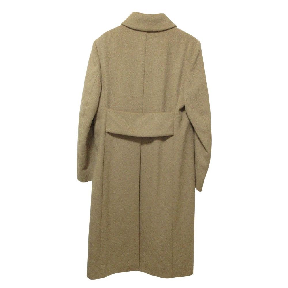 Max Mara MaxMara Max Mara Wool Long Coat Leather Outerwear DUTY FREE for USA Size ONE SIZE - 2 Thumbnail