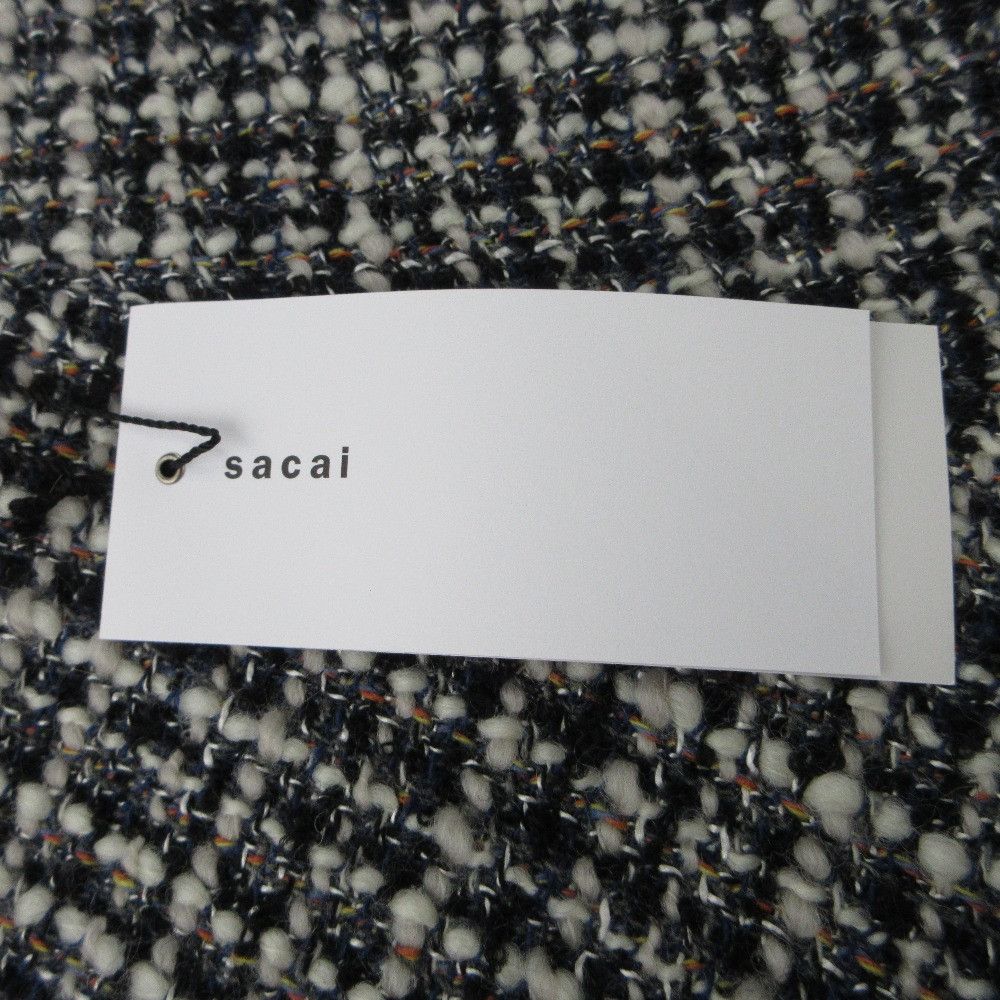 Sacai Sacai Sacai Tweed Asymmetrical Skirt Others Skirts 24-07445 DUTY FREE for USA Size ONE SIZE - 12 Thumbnail