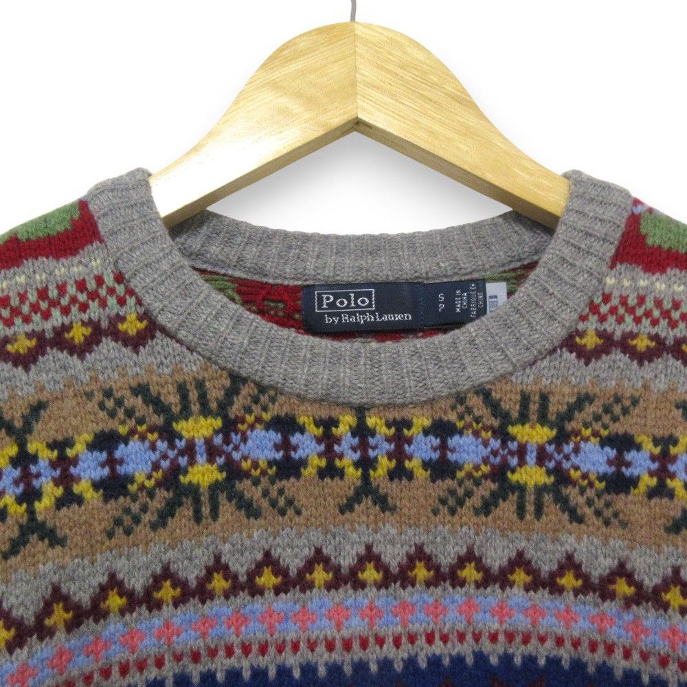Ralph Lauren Ralph Lauren Polo Ralph Lauren Fair Isle Wool Blend Sweater Others Tops DUTY FREE for USA Size ONE SIZE - 3 Thumbnail