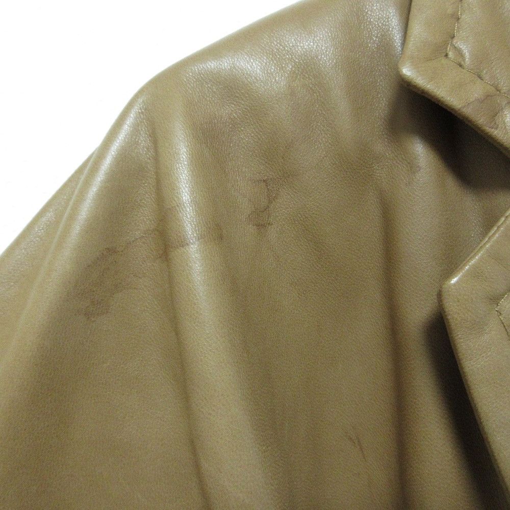 Max Mara MaxMara Max Mara Lamb Leather Short Sleeve Jacket Leather Outerwear DUTY FREE for USA Size ONE SIZE - 12 Thumbnail