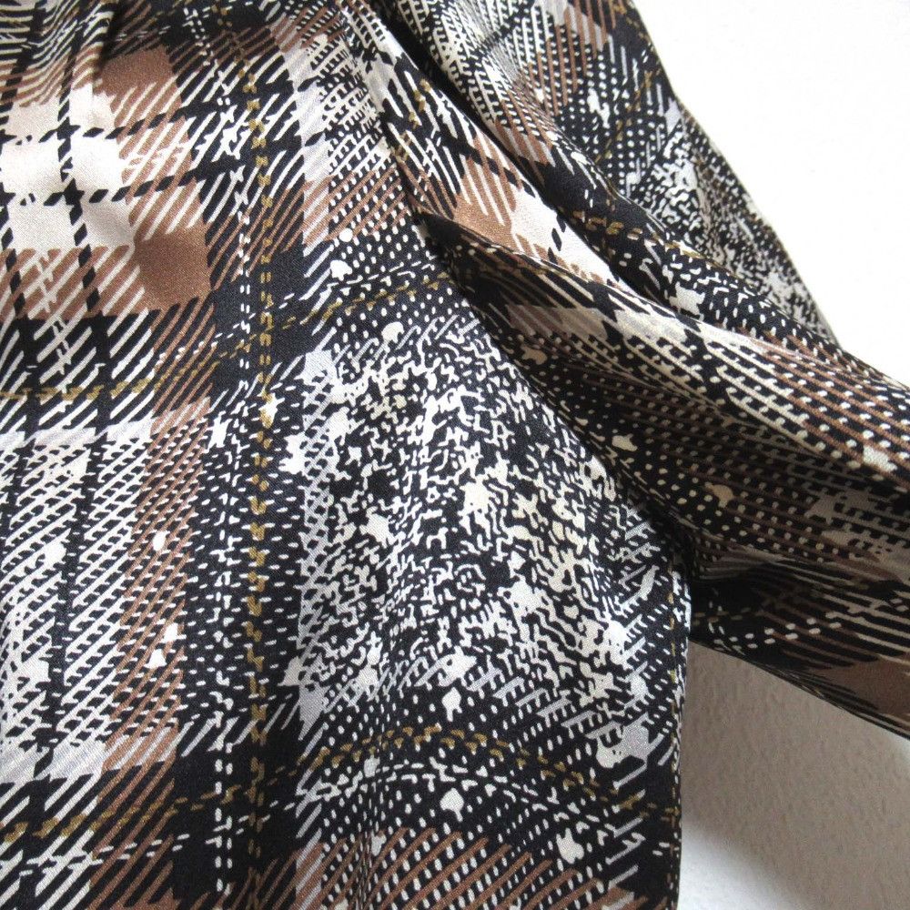 Valentino Valentino Valentino Vintage Check Satin 2way Dress Coat Others Dresses DUTY FREE for USA Size ONE SIZE - 6 Thumbnail
