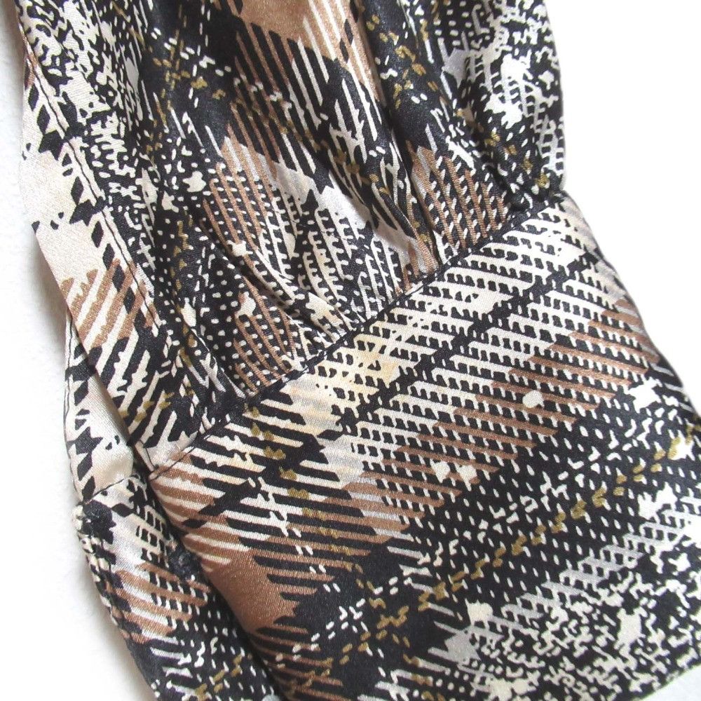 Valentino Valentino Valentino Vintage Check Satin 2way Dress Coat Others Dresses DUTY FREE for USA Size ONE SIZE - 10 Thumbnail