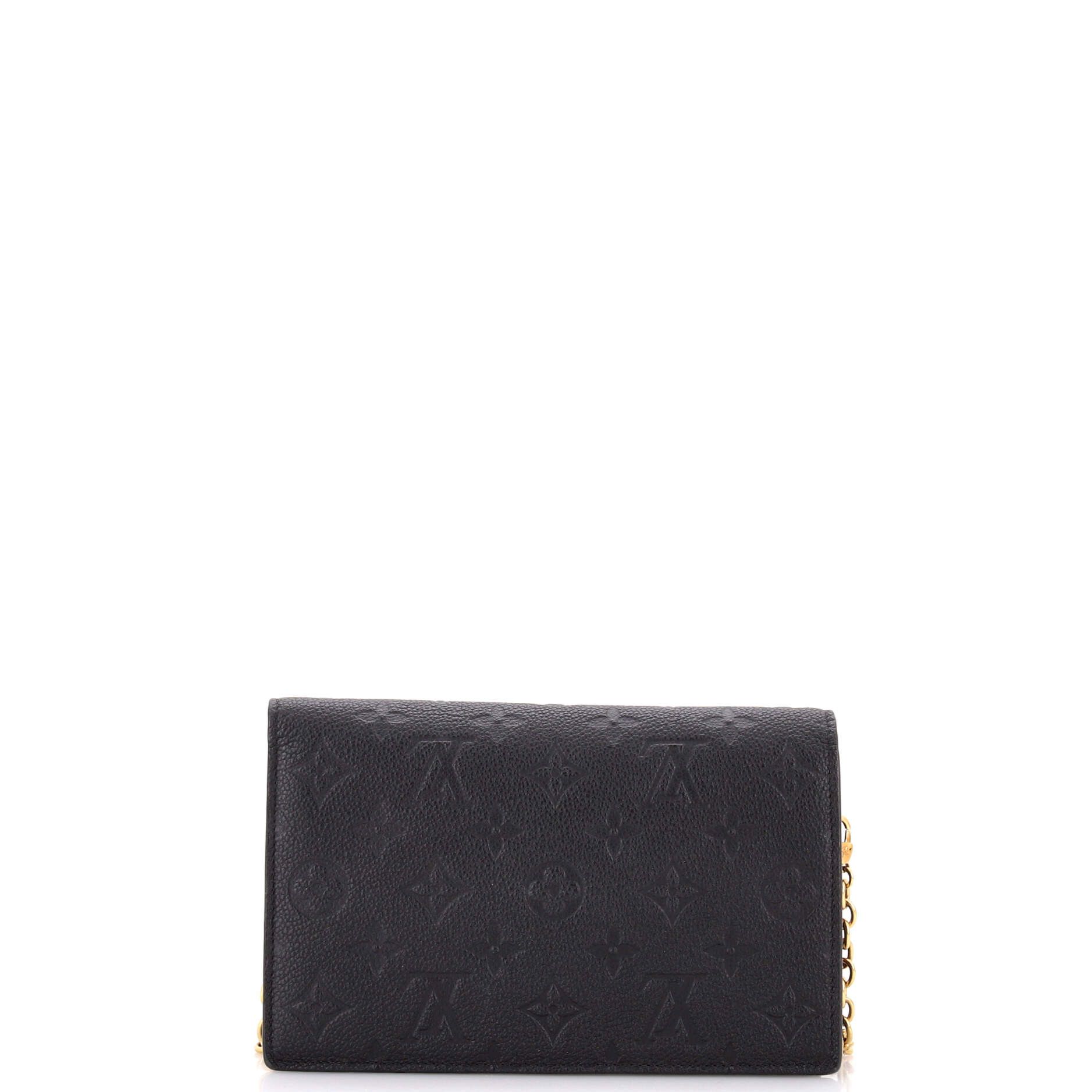Louis Vuitton Vavin Chain Wallet NM Monogram Empreinte Leath Size ONE SIZE - 2 Thumbnail