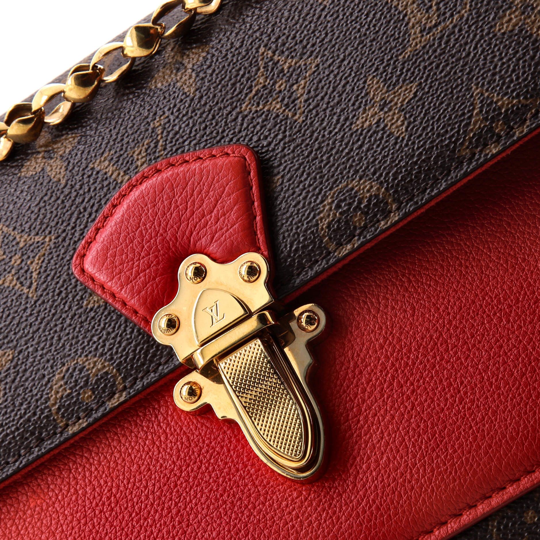 Louis Vuitton Victoire Handbag Monogram Canvas and Leather Size ONE SIZE - 5 Thumbnail