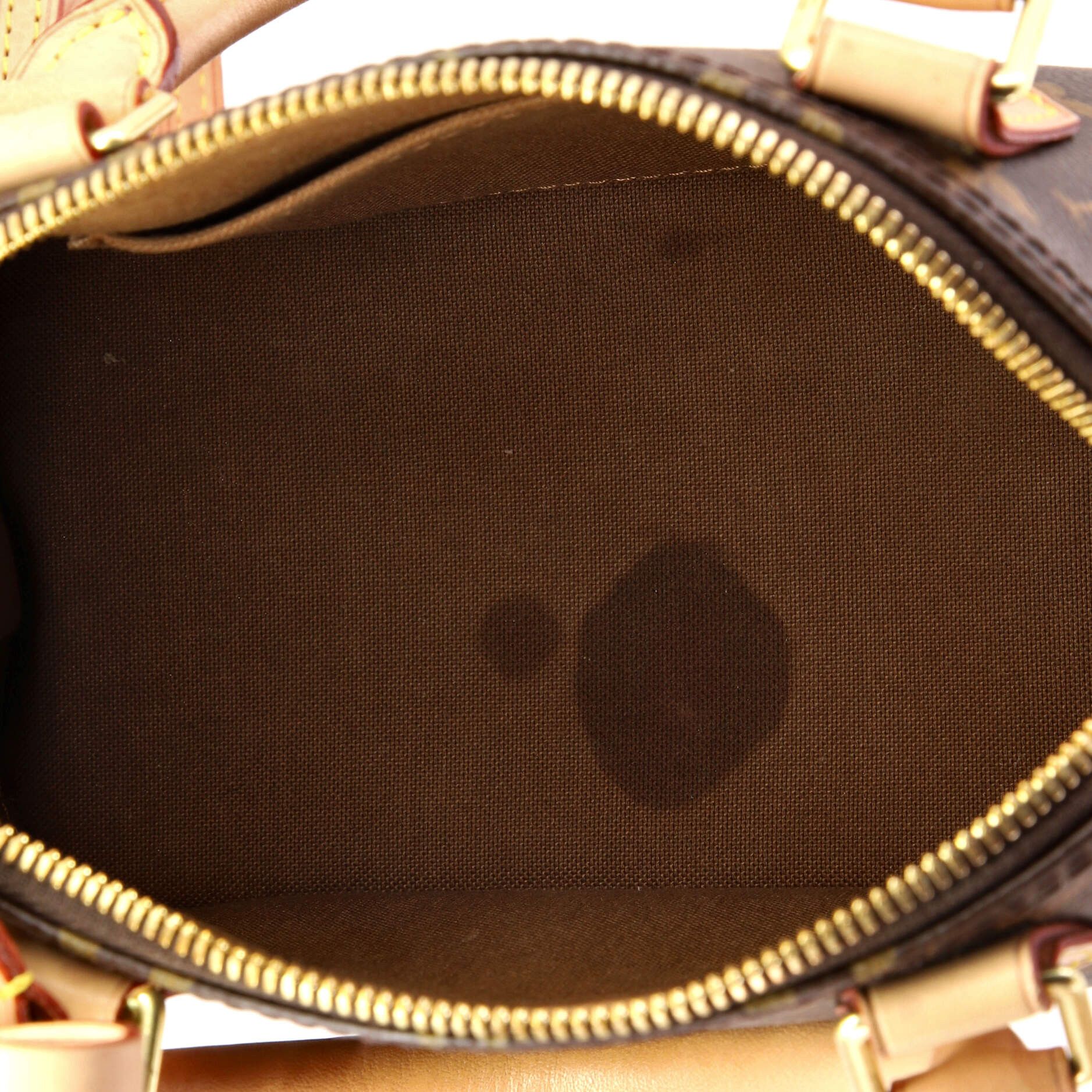 Louis Vuitton Alma Handbag Monogram Canvas BB Size ONE SIZE - 4 Thumbnail
