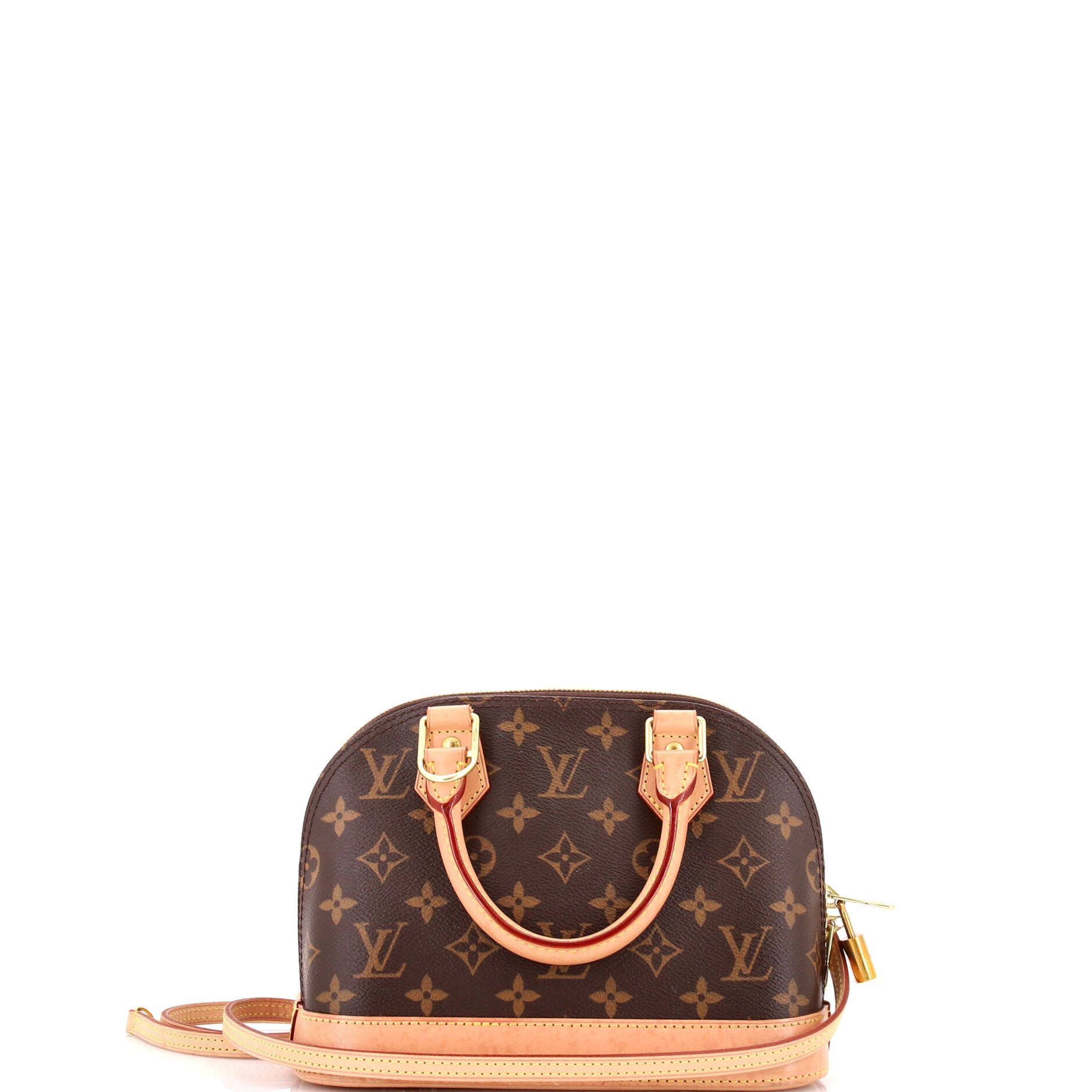 Louis Vuitton Alma Handbag Monogram Canvas BB Size ONE SIZE - 2 Thumbnail