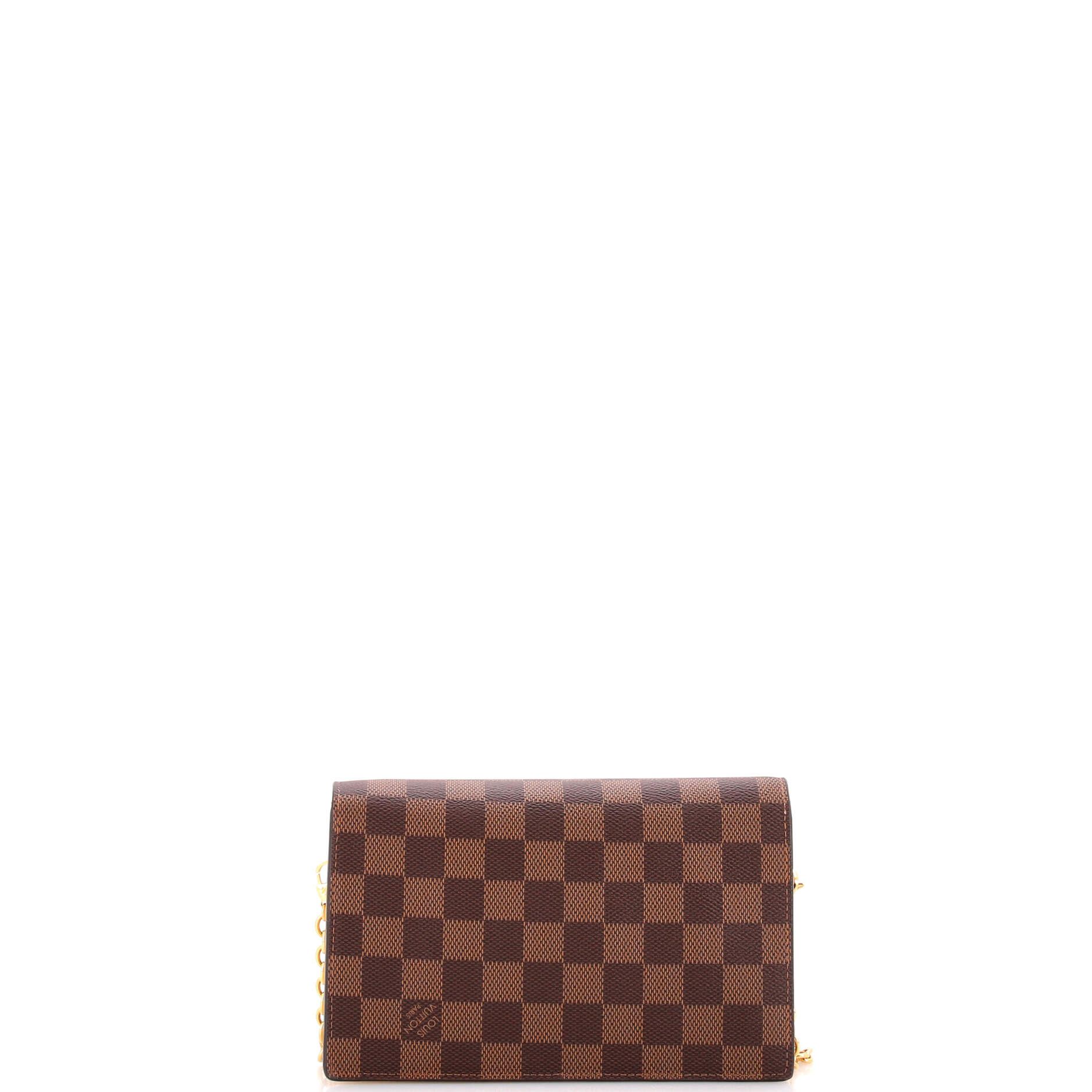 Louis Vuitton Vavin Chain Wallet NM Damier with Leather Size ONE SIZE - 2 Thumbnail