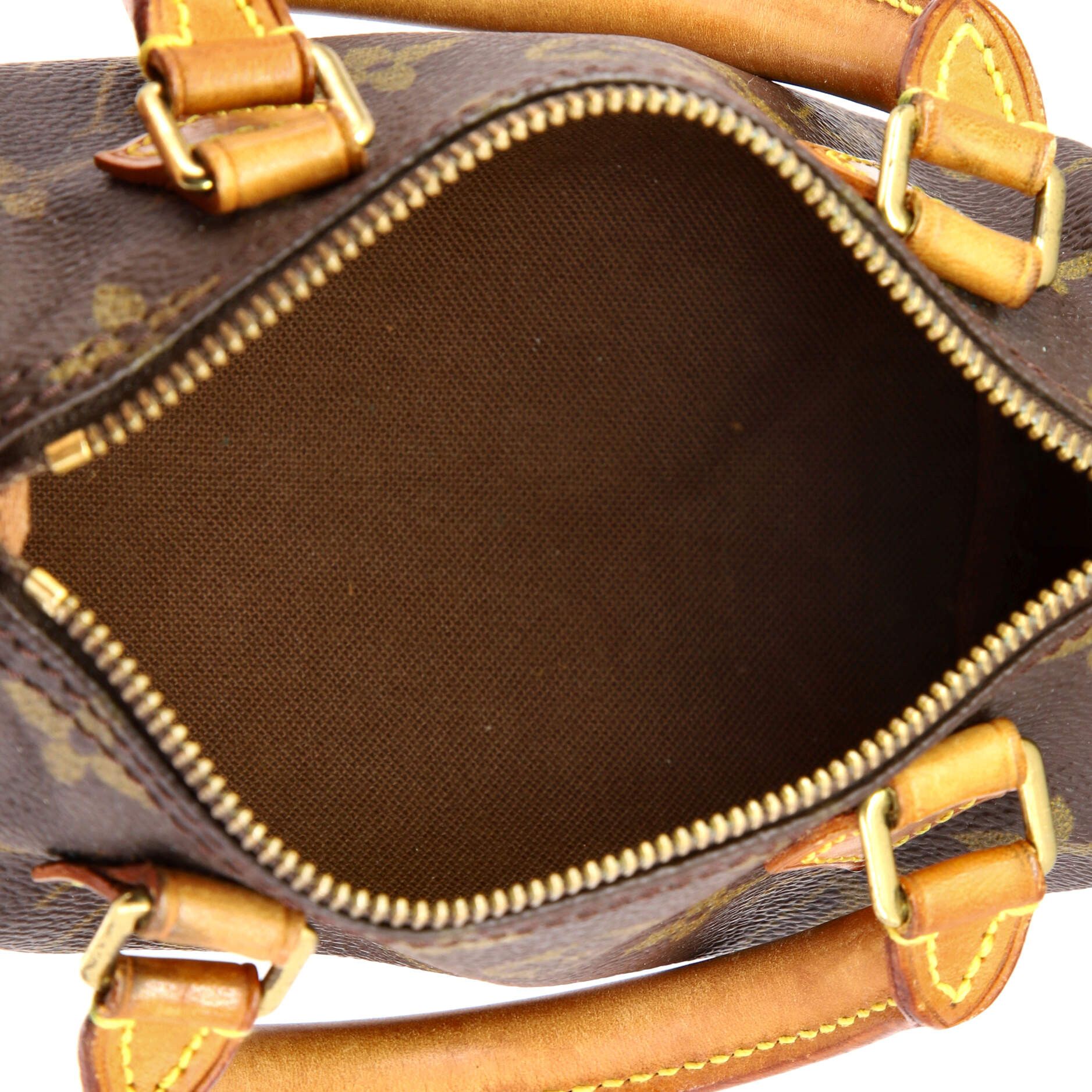 Louis Vuitton Speedy Mini HL Handbag Monogram Canvas Size ONE SIZE - 4 Thumbnail