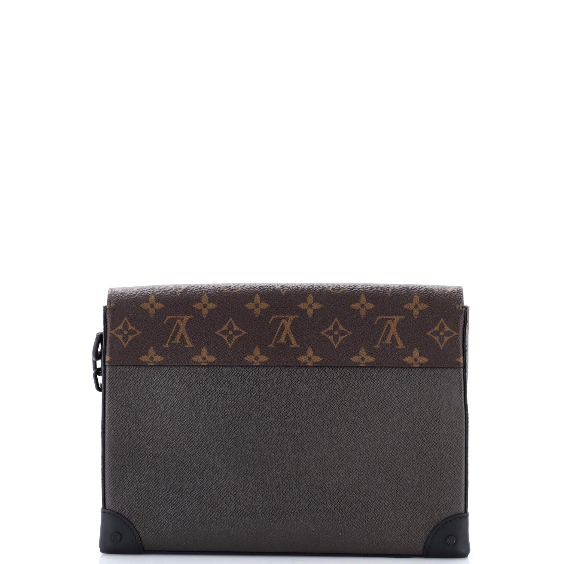 Louis Vuitton Pochette Voyage Steamer Leather and Monogram C Size ONE SIZE - 2 Thumbnail