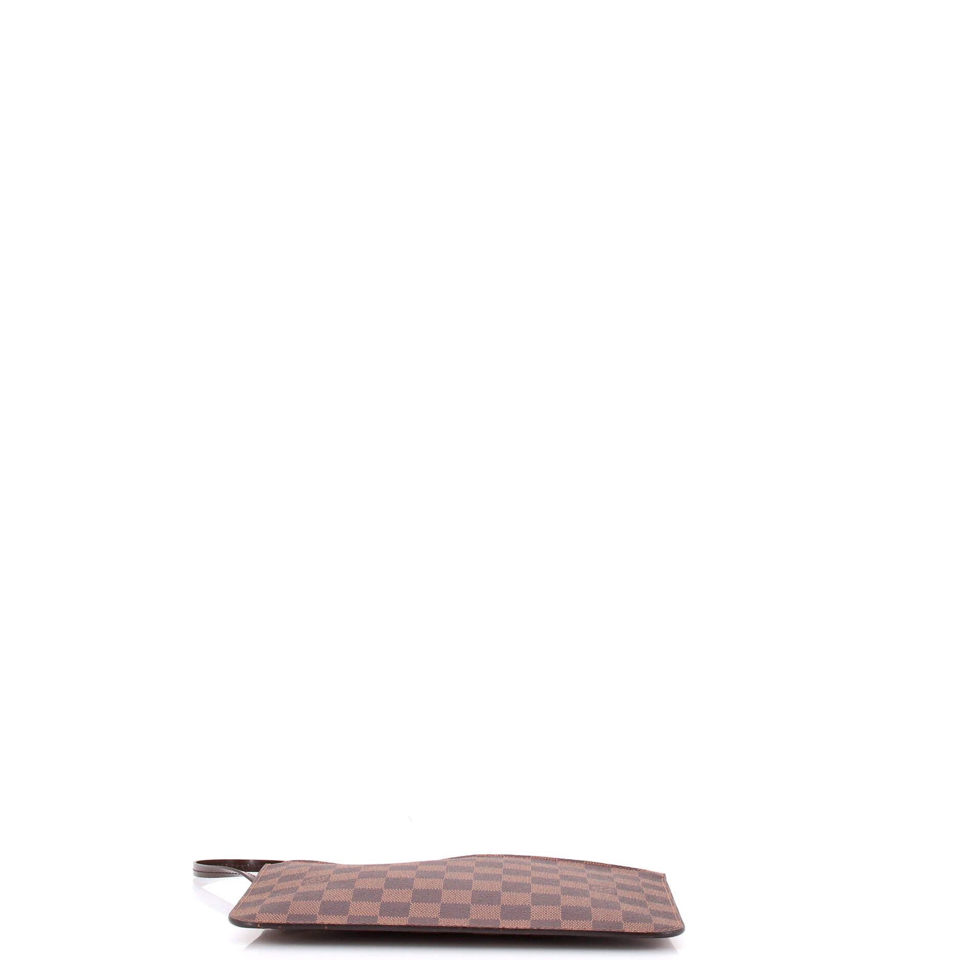 Louis Vuitton Neverfull Pochette Damier Large Size ONE SIZE - 3 Thumbnail