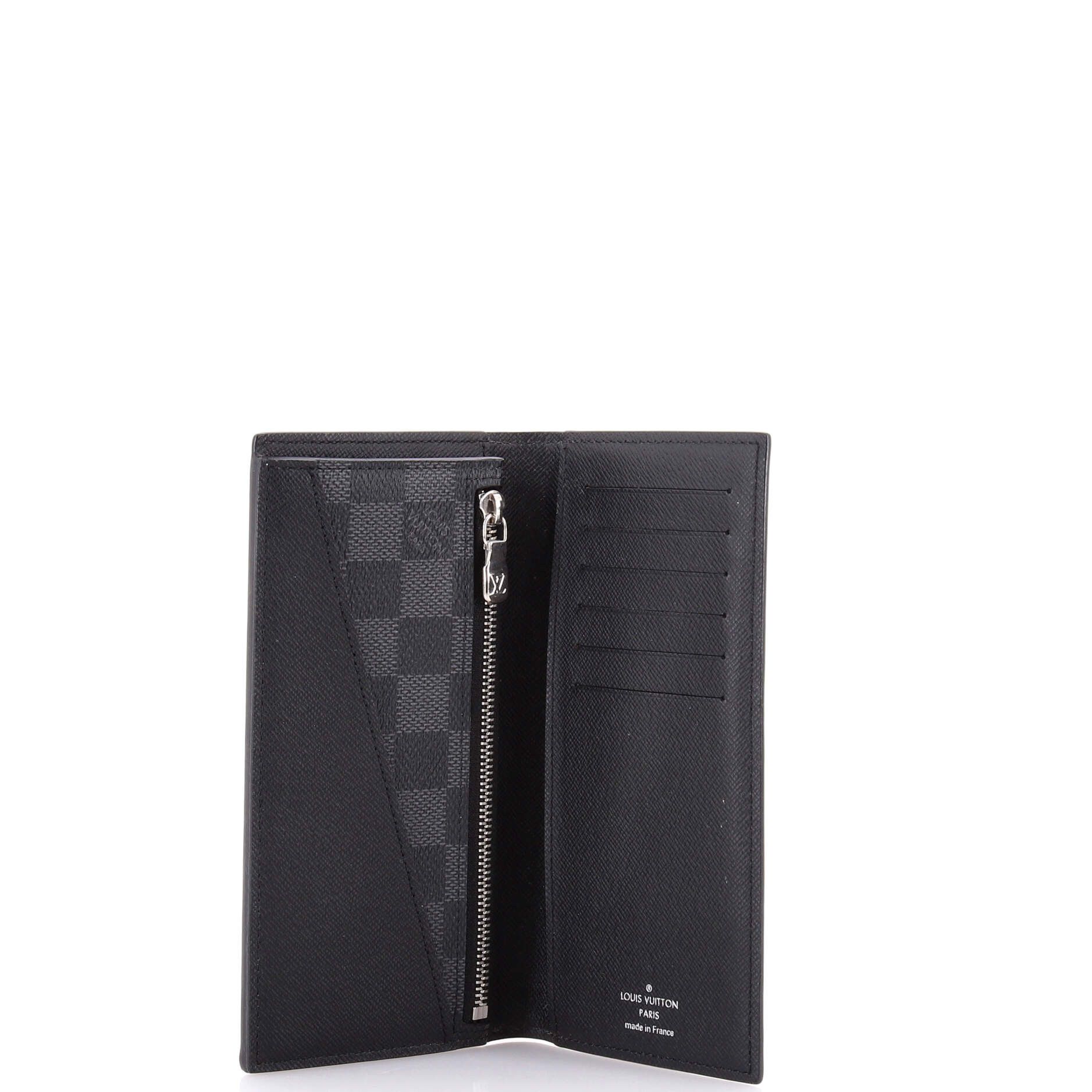 Louis Vuitton Brazza Wallet Damier Graphite Size ONE SIZE - 4 Thumbnail