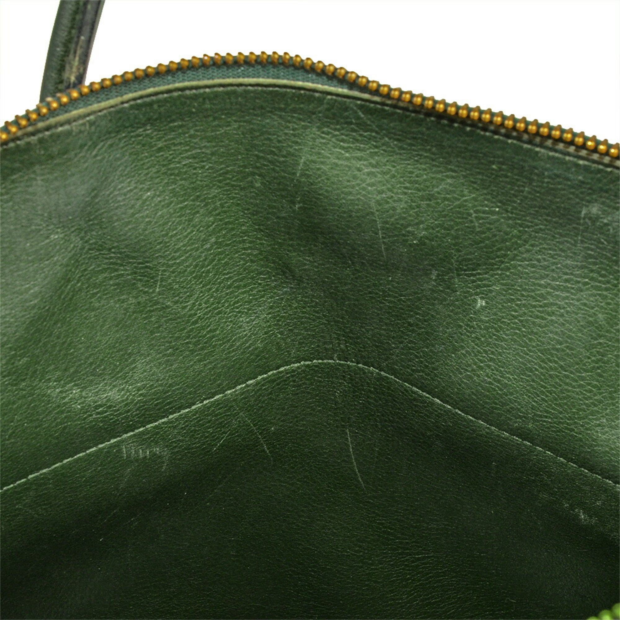 Hermes Hermes Hermès Bolide 35 Handbag, Ardennes, Green, with O-U Stamp Size ONE SIZE - 12 Thumbnail