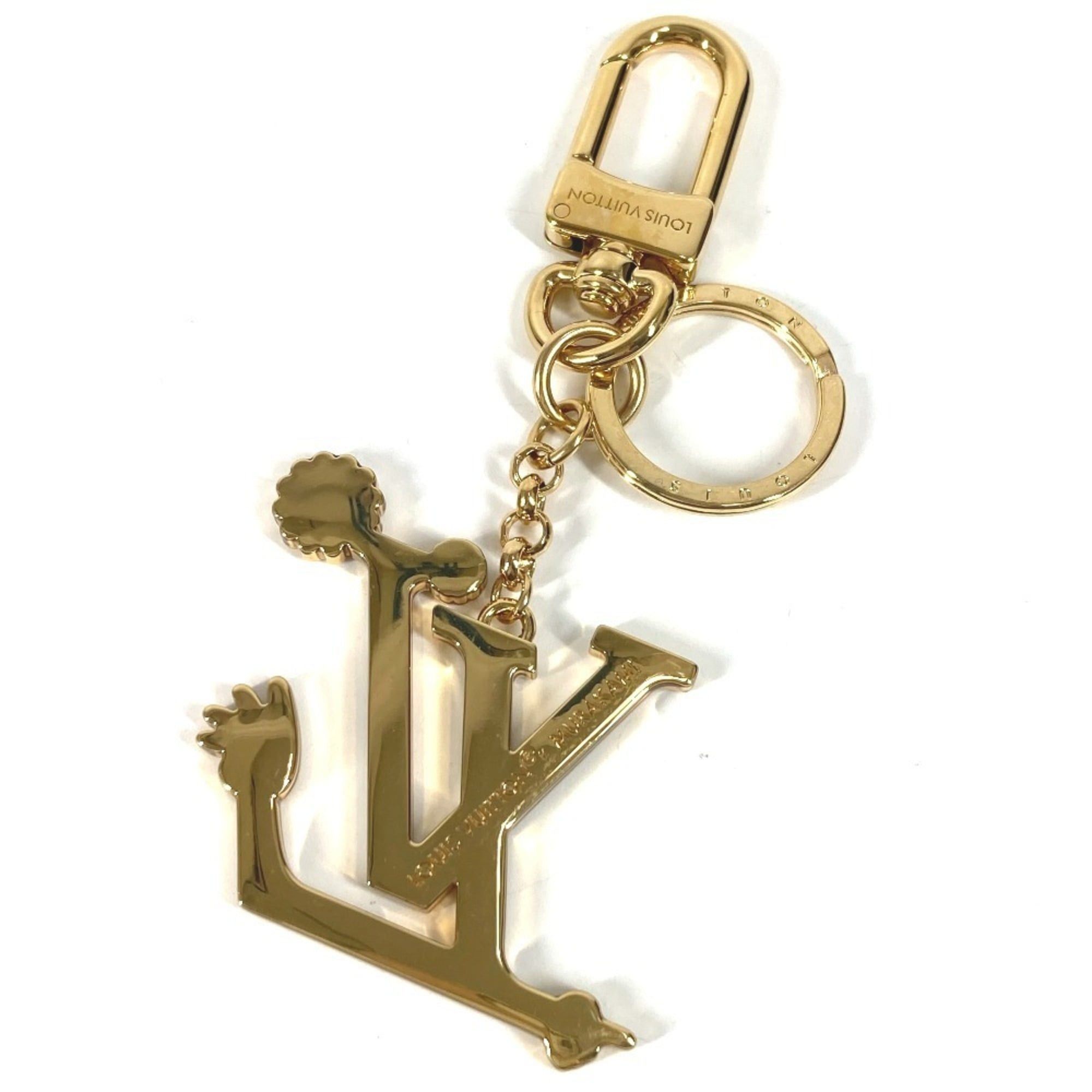 Louis Vuitton LOUIS VUITTON M02468 LV Logo LV×TM Takashi Murakami Keychain, Iconic Superflat Bag Charm Metal, Men's and Women's, Multicolor Size ONE SIZE - 2 Thumbnail