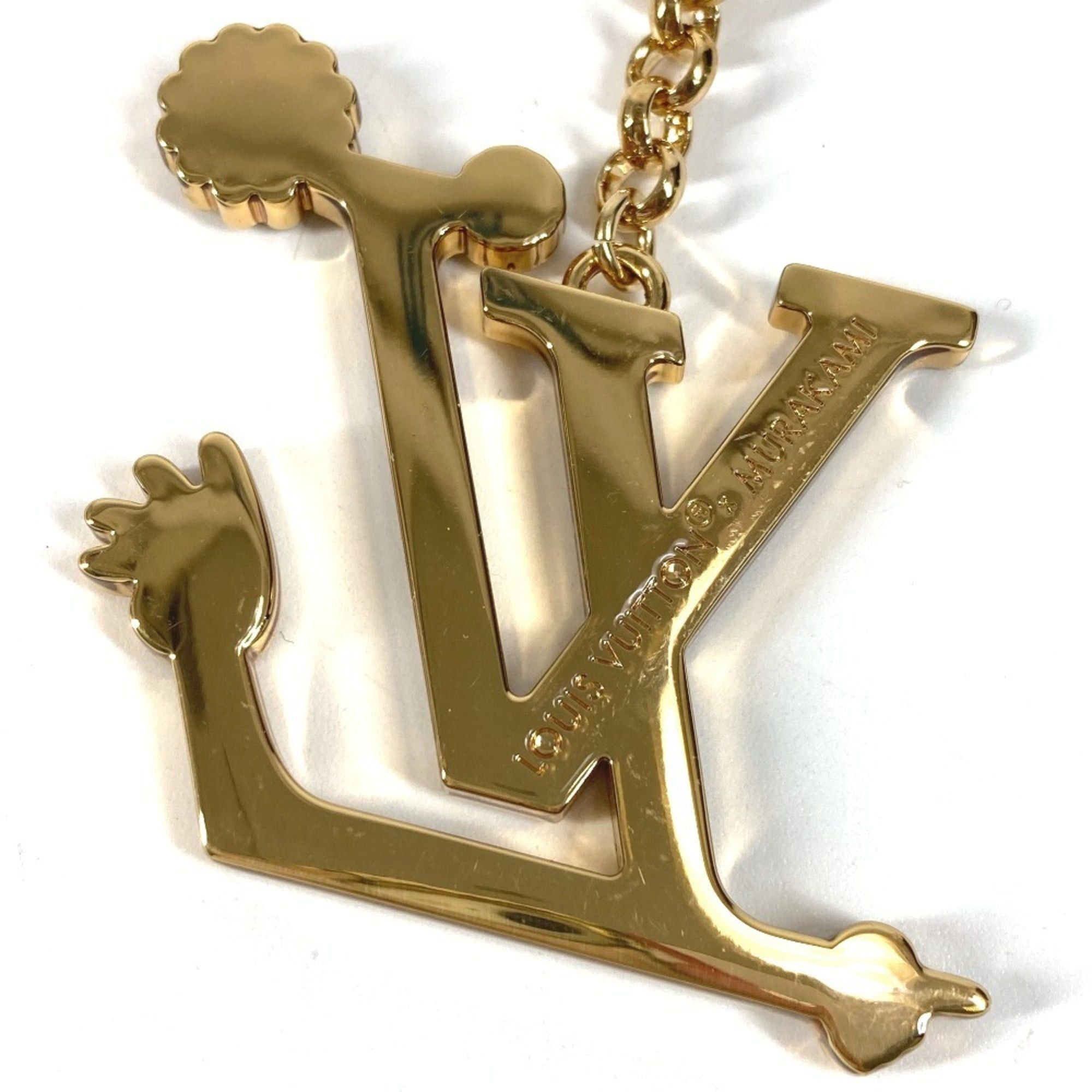 Louis Vuitton LOUIS VUITTON M02468 LV Logo LV×TM Takashi Murakami Keychain, Iconic Superflat Bag Charm Metal, Men's and Women's, Multicolor Size ONE SIZE - 6 Thumbnail