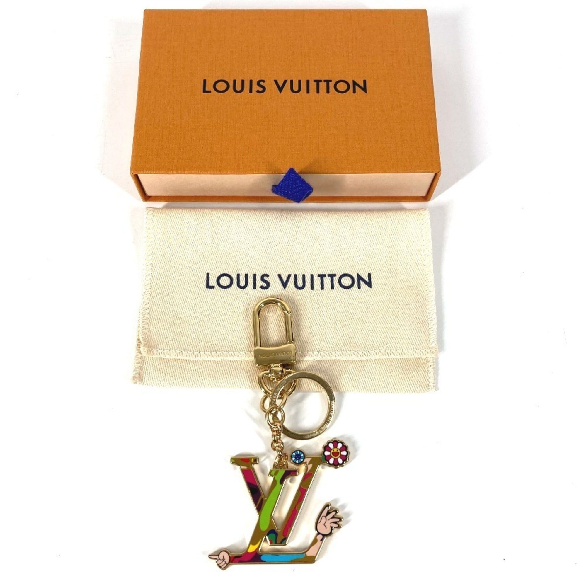 Louis Vuitton LOUIS VUITTON M02468 LV Logo LV×TM Takashi Murakami Keychain, Iconic Superflat Bag Charm Metal, Men's and Women's, Multicolor Size ONE SIZE - 14 Thumbnail