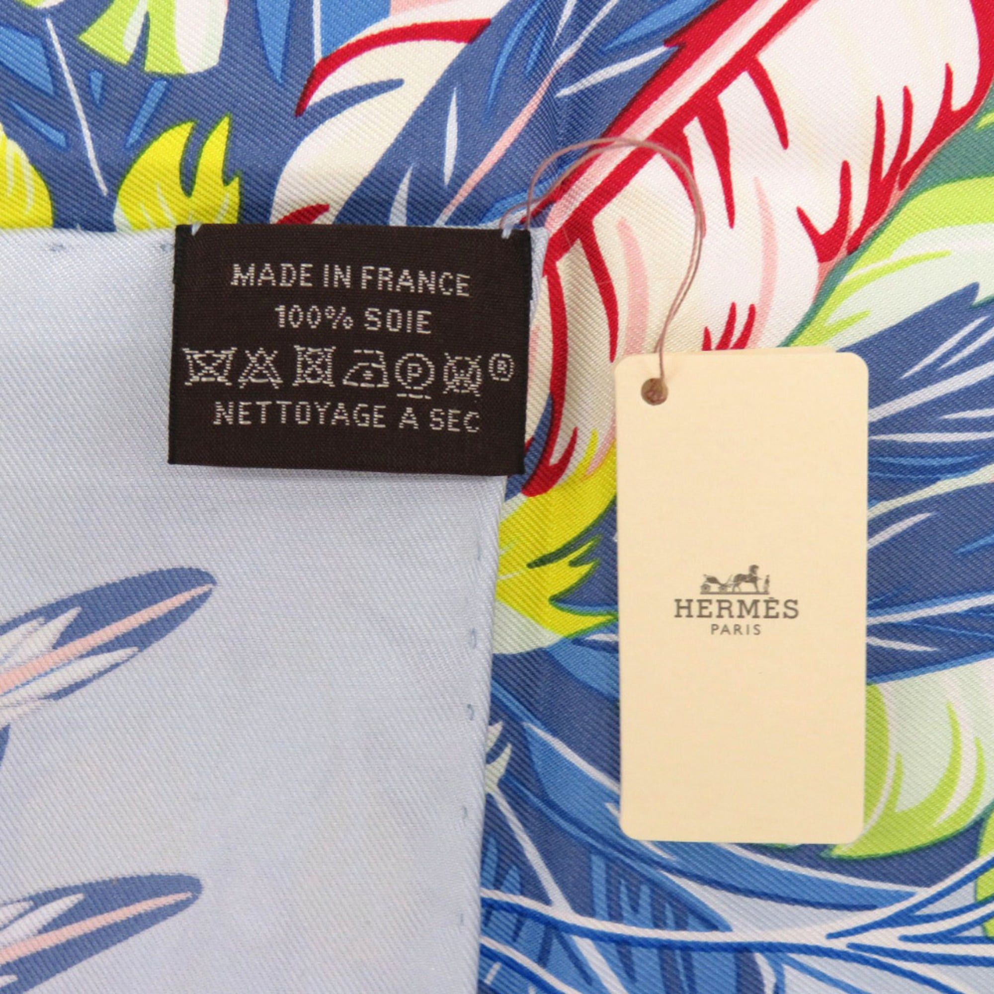 Hermes Hermes Unused Hermès Carré 90 Danse Pacific Silk Scarf/Muffler 0771 Size ONE SIZE - 5 Thumbnail