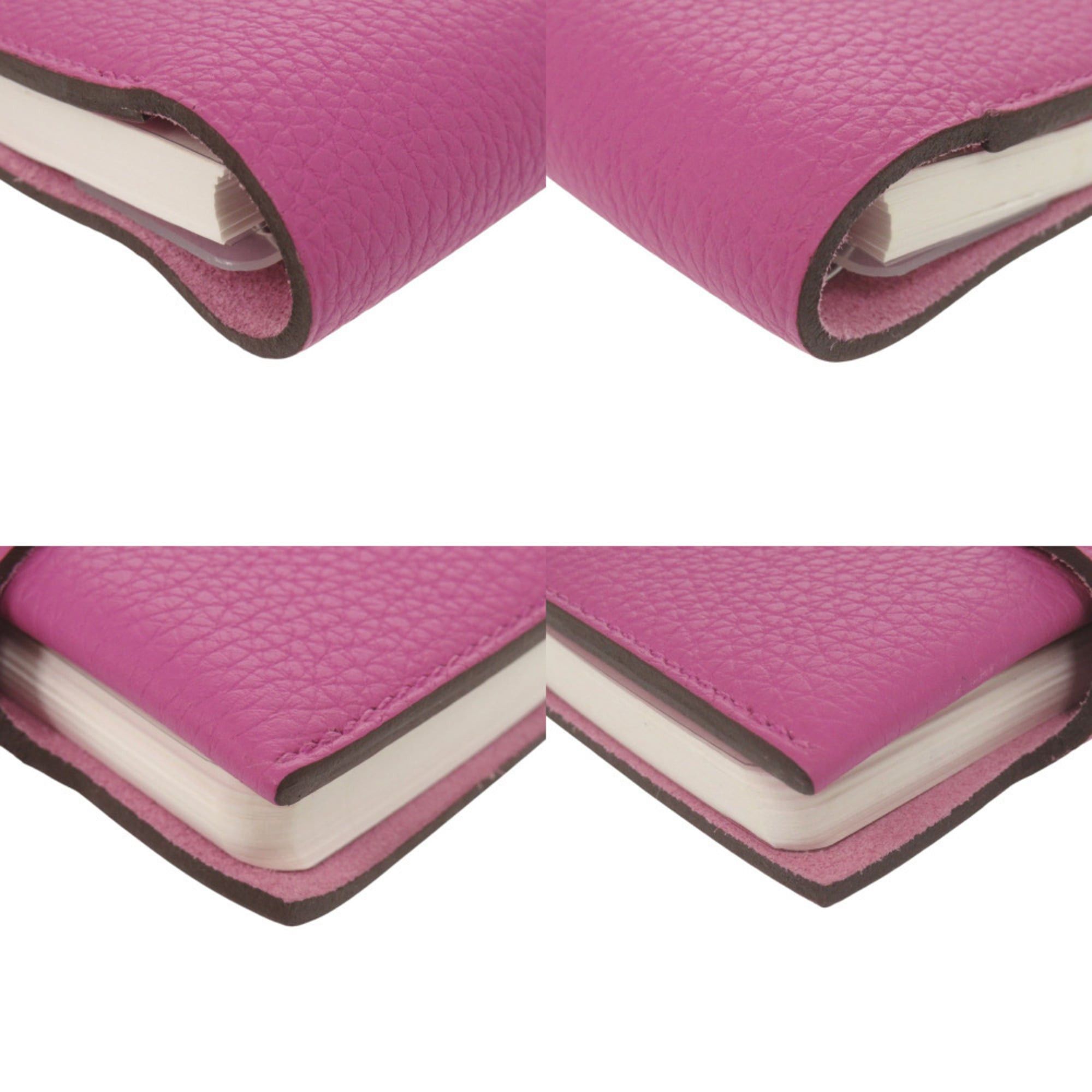 Hermes Hermes Excellent condition Hermès Ulysse Neo Mini Togo Magnolia Notebook Cover with Silver Hardware and C Stamp (2018 Model) 0129 Size ONE SIZE - 3 Thumbnail