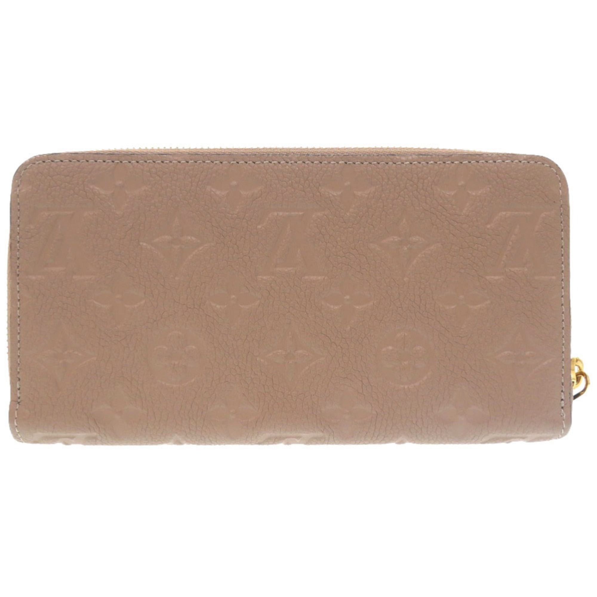 Louis Vuitton Like new Louis Vuitton Zippy Wallet Monogram Empreinte Tourtourelle M69034 Round Zip Long LV 1047 Size ONE SIZE - 2 Thumbnail