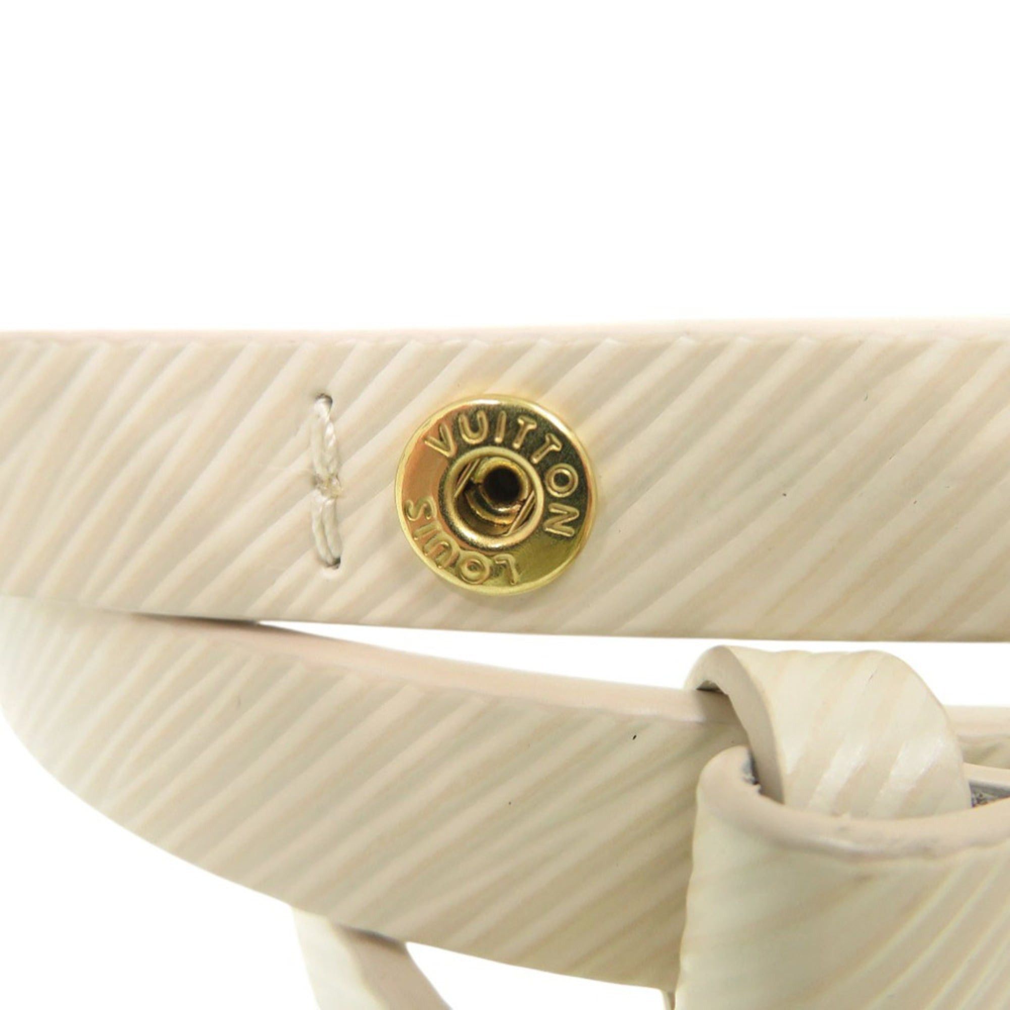 Louis Vuitton Like new Louis Vuitton Epi Leather Shoulder Strap White LV 1437 Size ONE SIZE - 3 Thumbnail