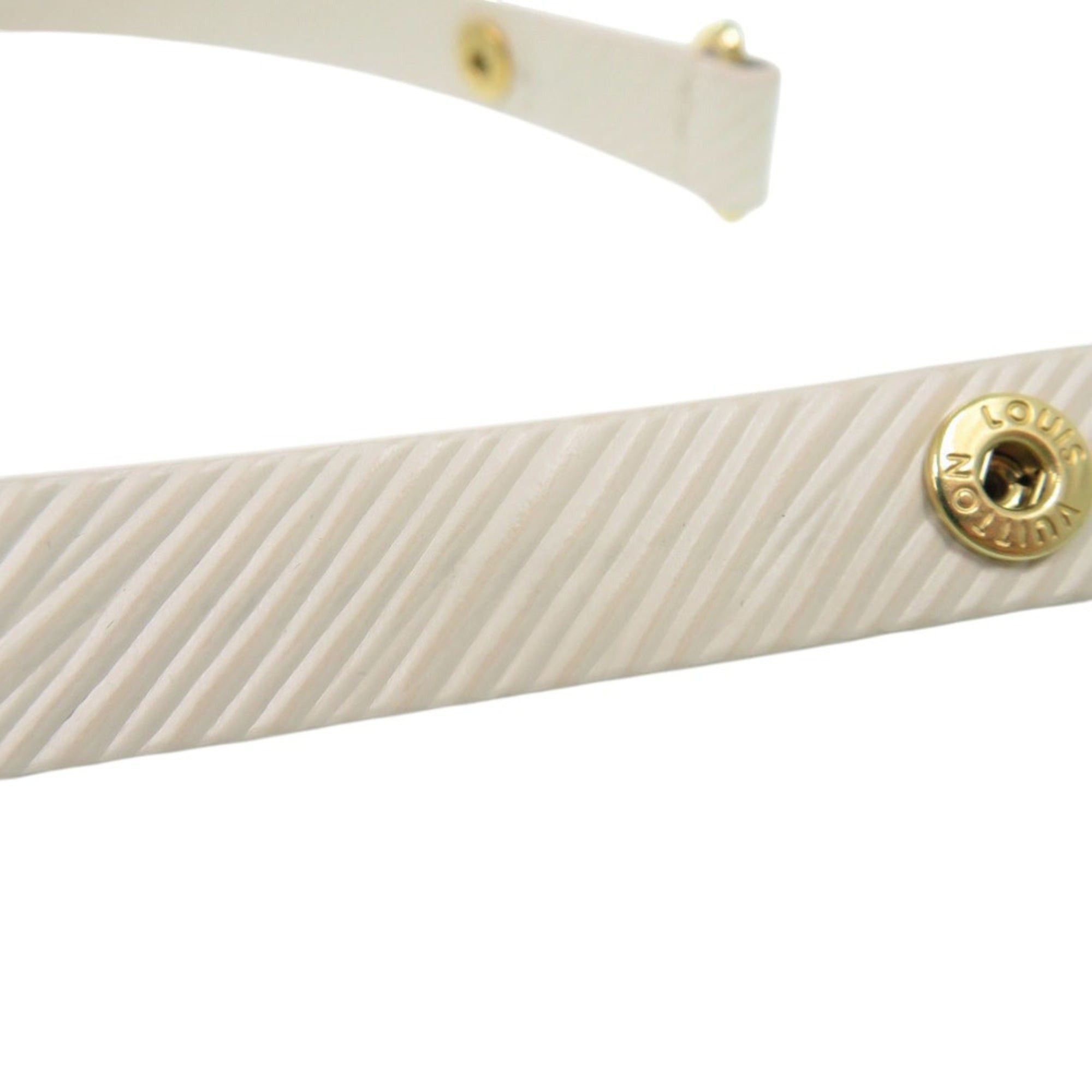 Louis Vuitton Like new Louis Vuitton Epi Leather Shoulder Strap White LV 1437 Size ONE SIZE - 8 Thumbnail
