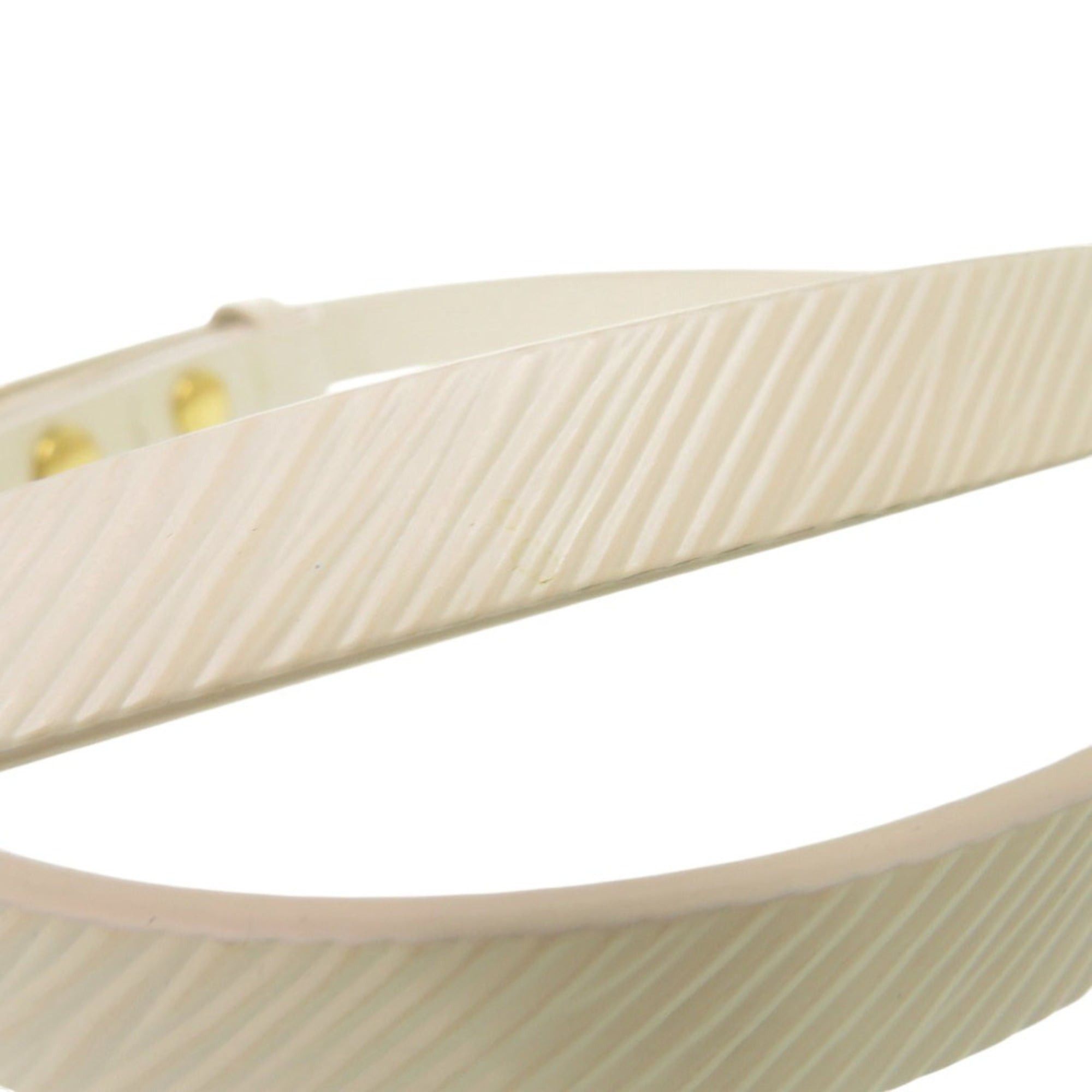 Louis Vuitton Like new Louis Vuitton Epi Leather Shoulder Strap White LV 1437 Size ONE SIZE - 5 Thumbnail