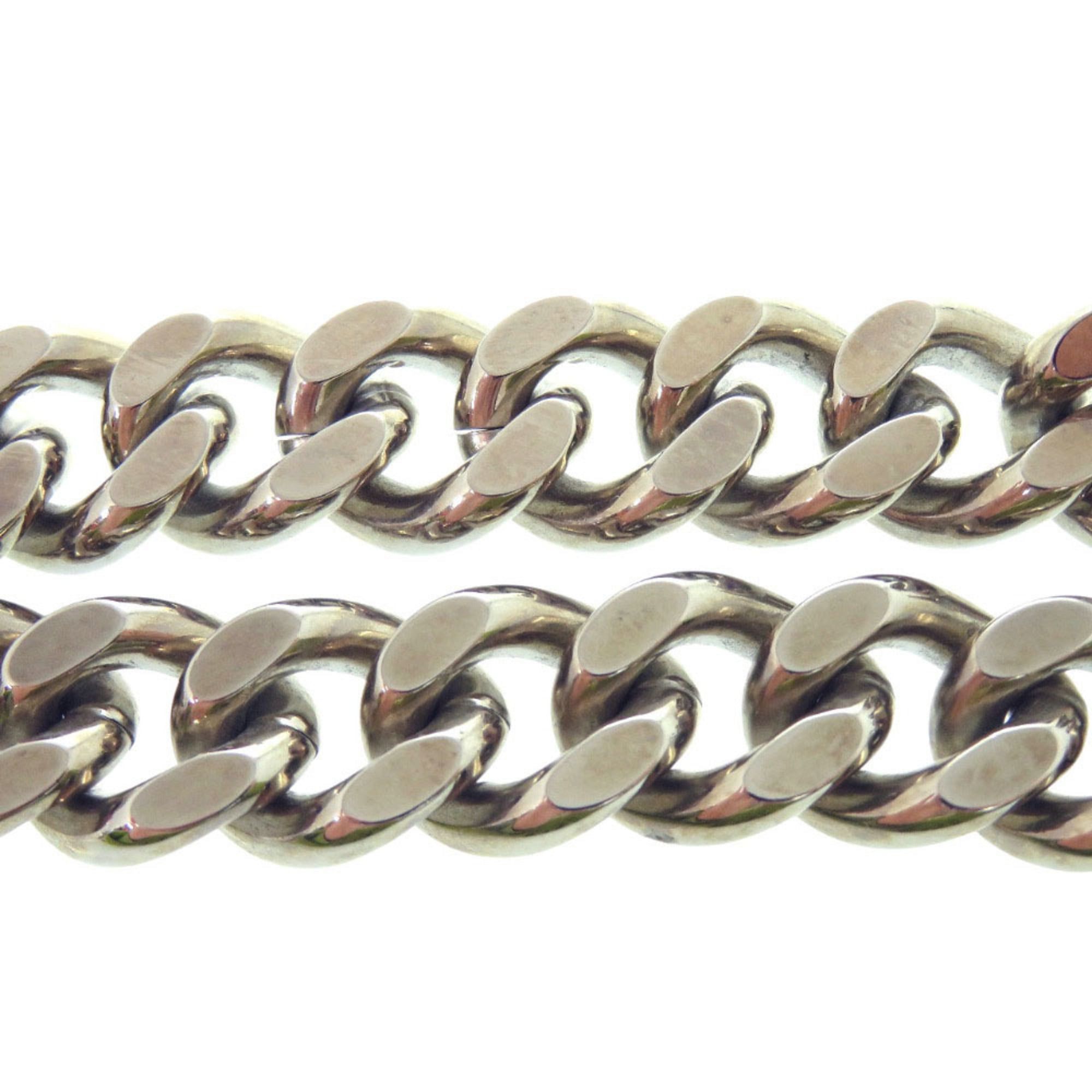 Dior Excellent condition Christian Dior chain link signature plate N1971HOMMT_D000 silver necklace 1245 Size ONE SIZE - 6 Thumbnail