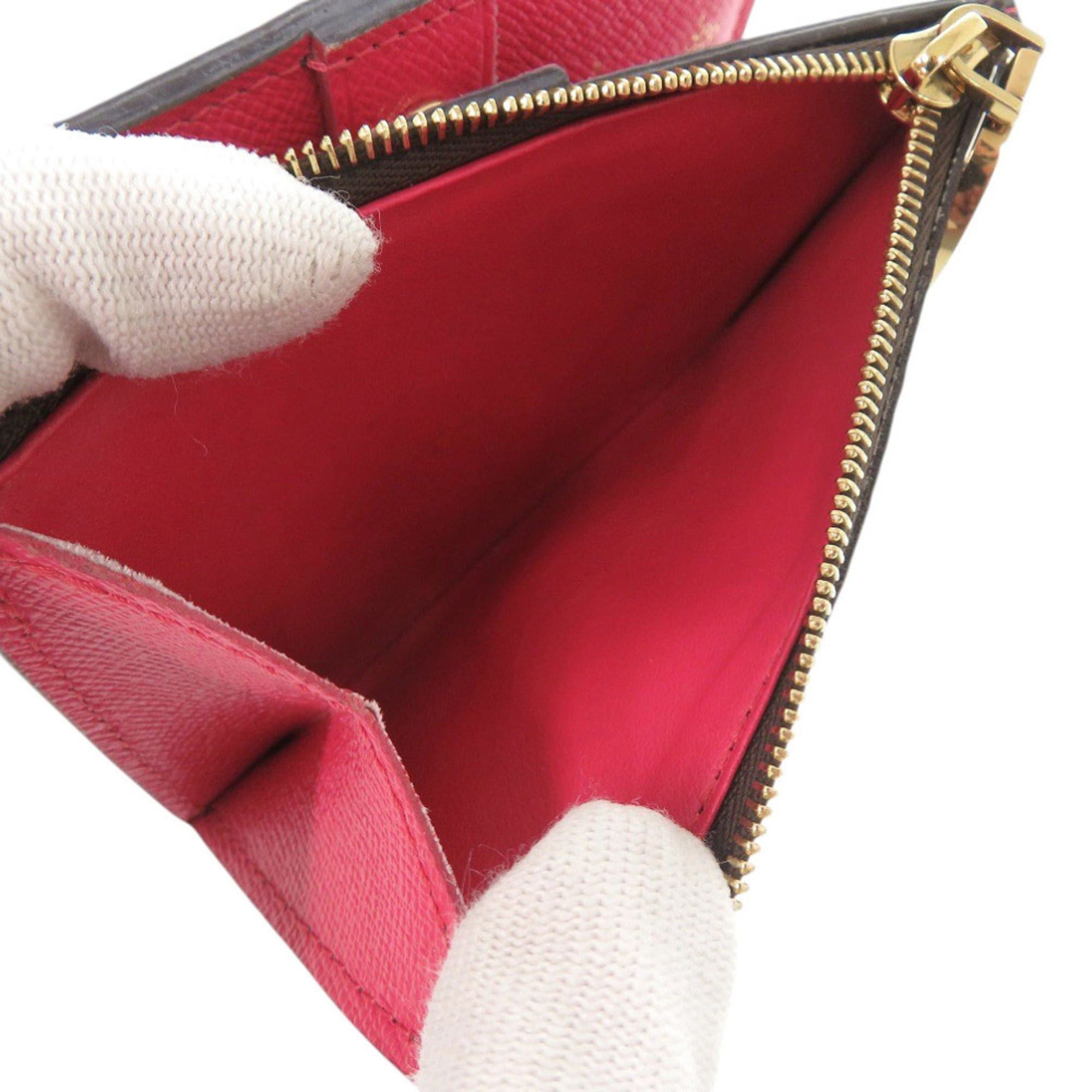 Louis Vuitton Louis Vuitton LV×TM Portefeuille Lisa Cherry by Takashi Murakami M13420 Monogram Canvas Bifold Wallet LV 0461 Size ONE SIZE - 6 Thumbnail