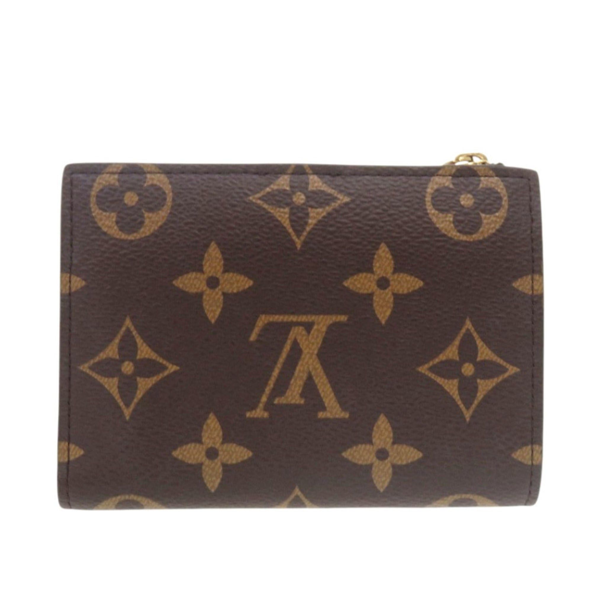 Louis Vuitton Louis Vuitton LV×TM Portefeuille Lisa Cherry by Takashi Murakami M13420 Monogram Canvas Bifold Wallet LV 0461 Size ONE SIZE - 3 Thumbnail