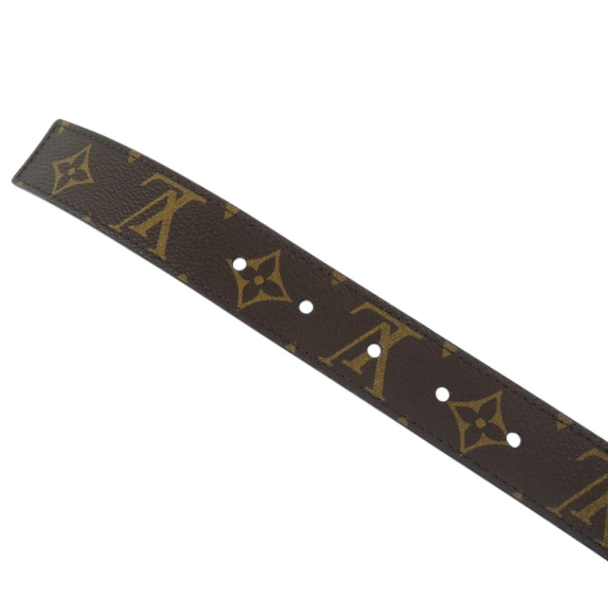 Louis Vuitton Excellent condition Louis Vuitton Monogram MP075 leather and canvas brown belt LV 0492 Size ONE SIZE - 8 Thumbnail
