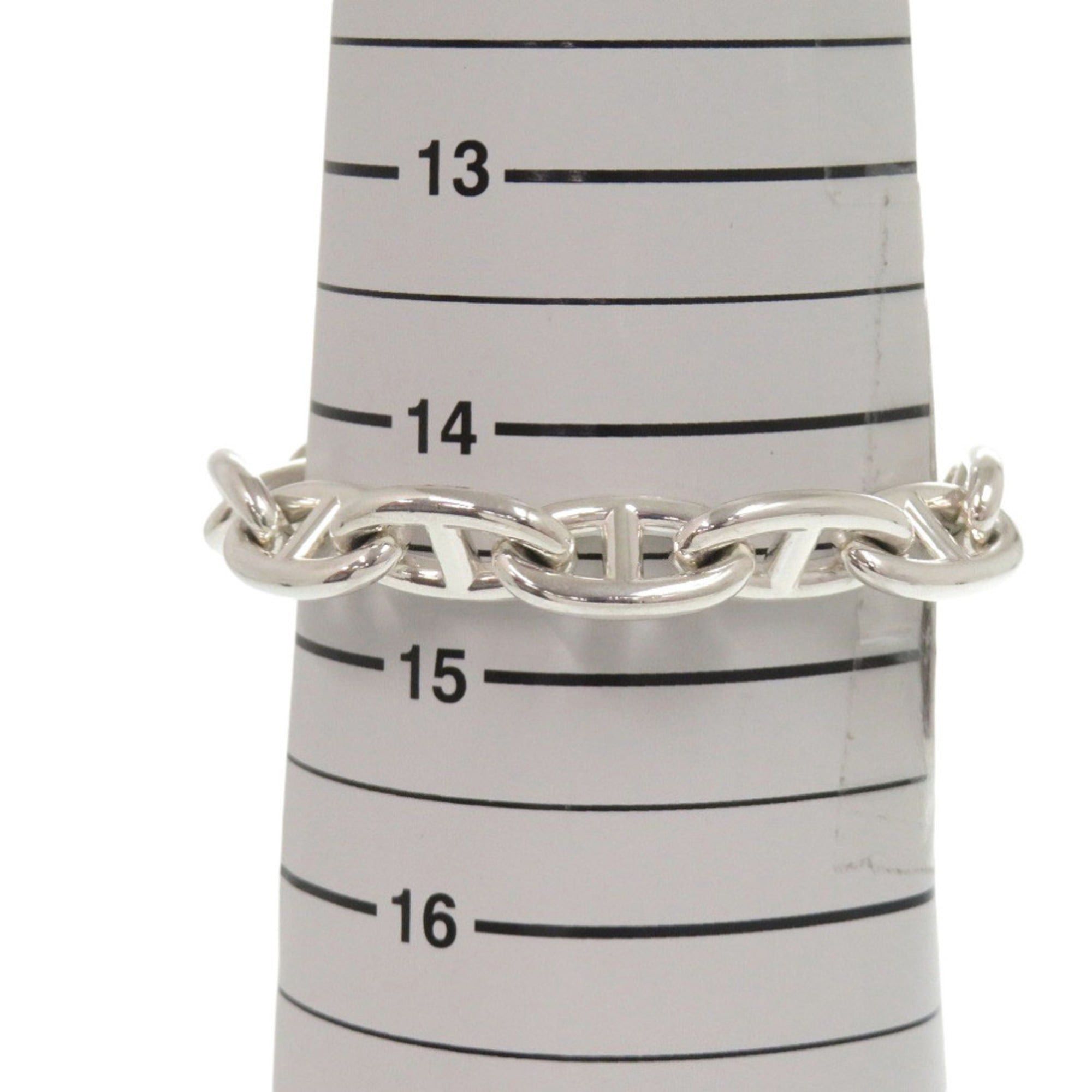 Hermes Excellent condition Hermes Chaine d'Ancre GM 11-link bracelet in silver 925 1217 Size ONE SIZE - 6 Thumbnail