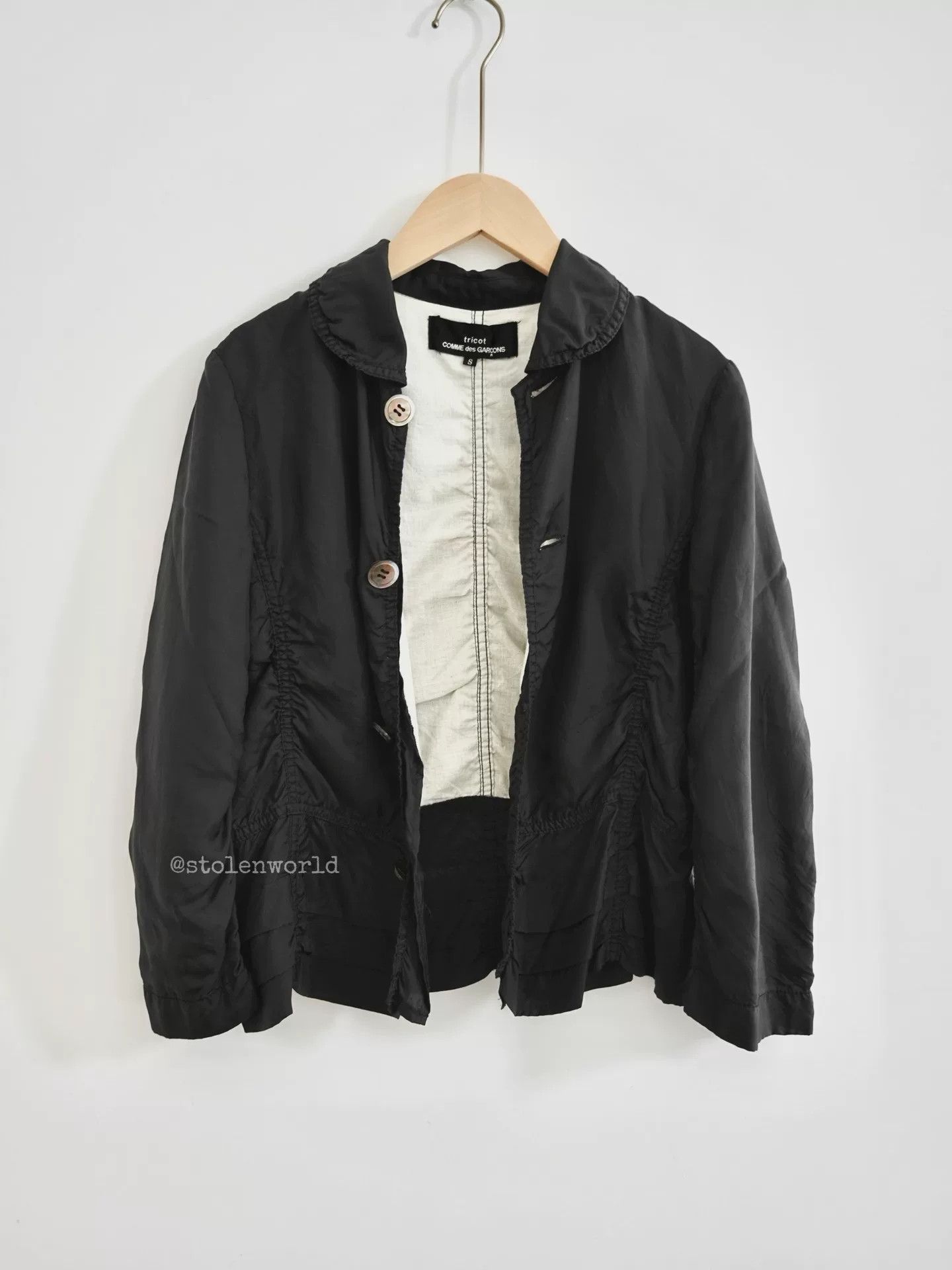 Comme des Garcons comme des garçons frill collar blouse Size S / US 4 / IT 40 - 8 Thumbnail