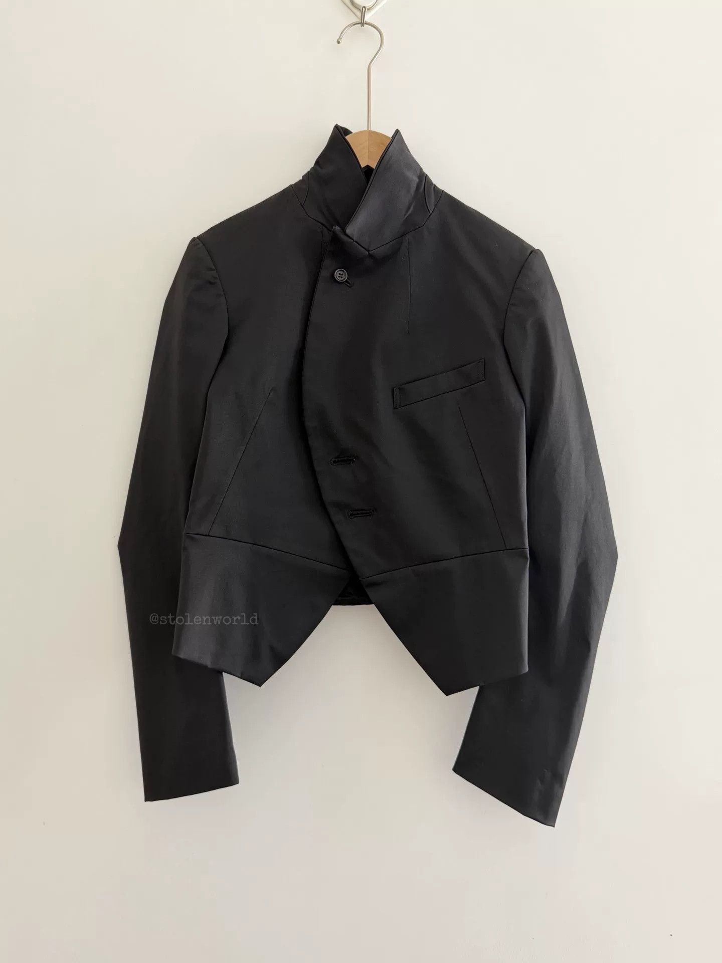 Comme des Garcons comme des garçons cropped sleeve blazer Size S / US 4 / IT 40 - 5 Thumbnail
