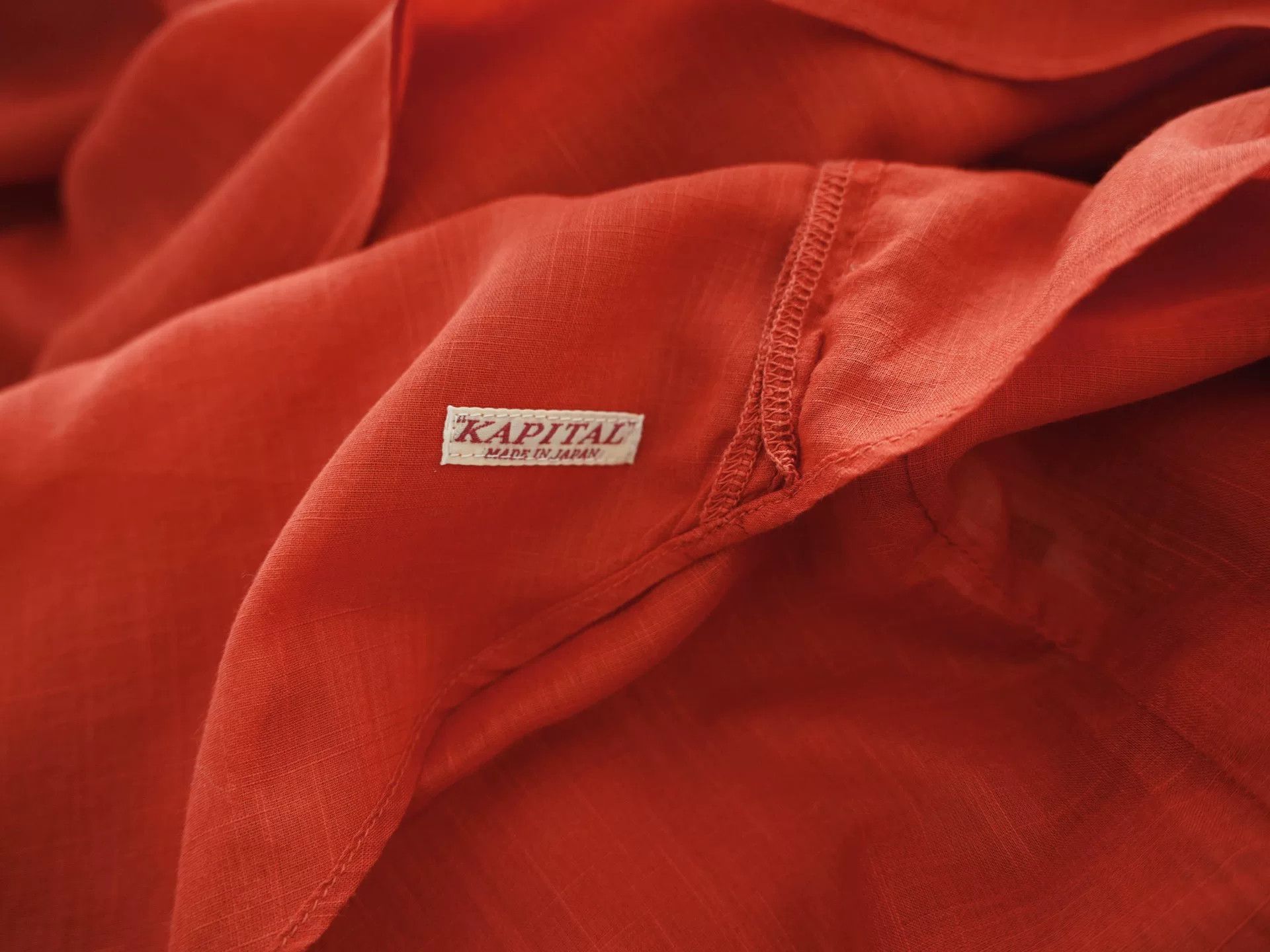 Kapital vintage rust red lantern sleeve top Size S / US 4 / IT 40 - 8 Thumbnail
