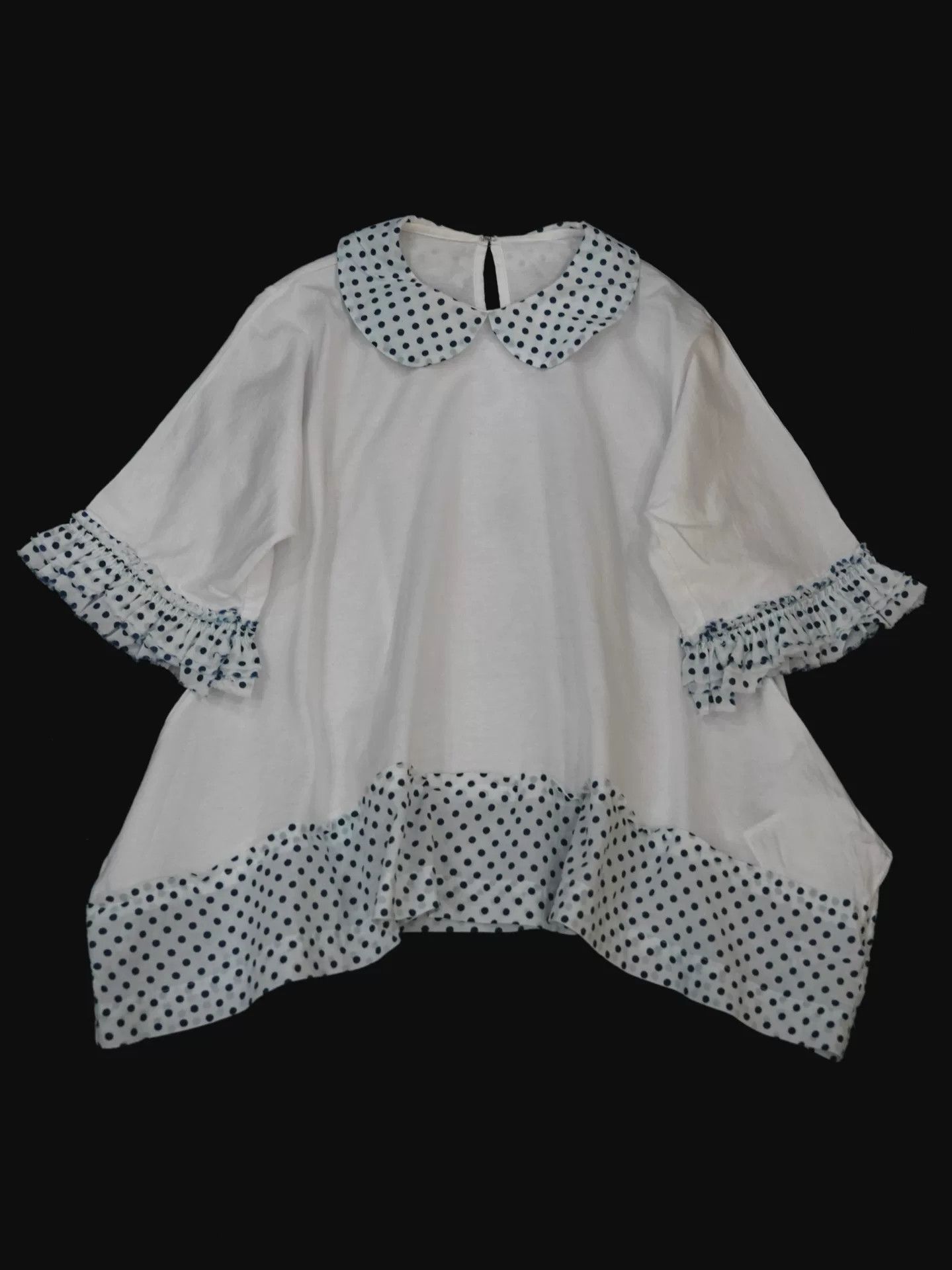 Comme des Garcons cute polka dot cotton top Size S / US 4 / IT 40 - 4 Thumbnail