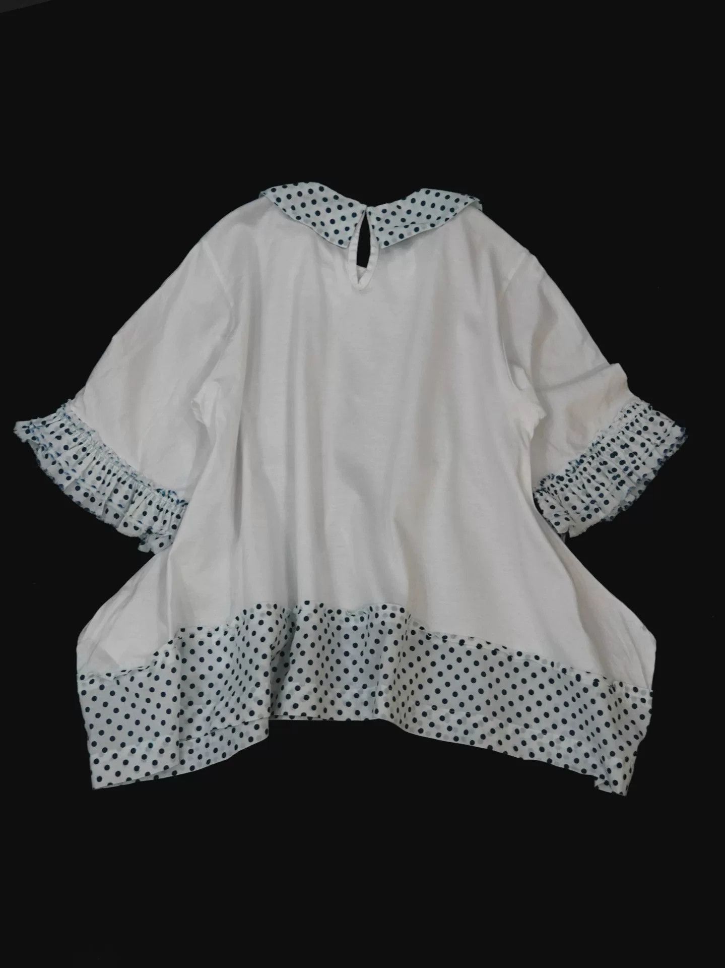 Comme des Garcons cute polka dot cotton top Size S / US 4 / IT 40 - 5 Thumbnail