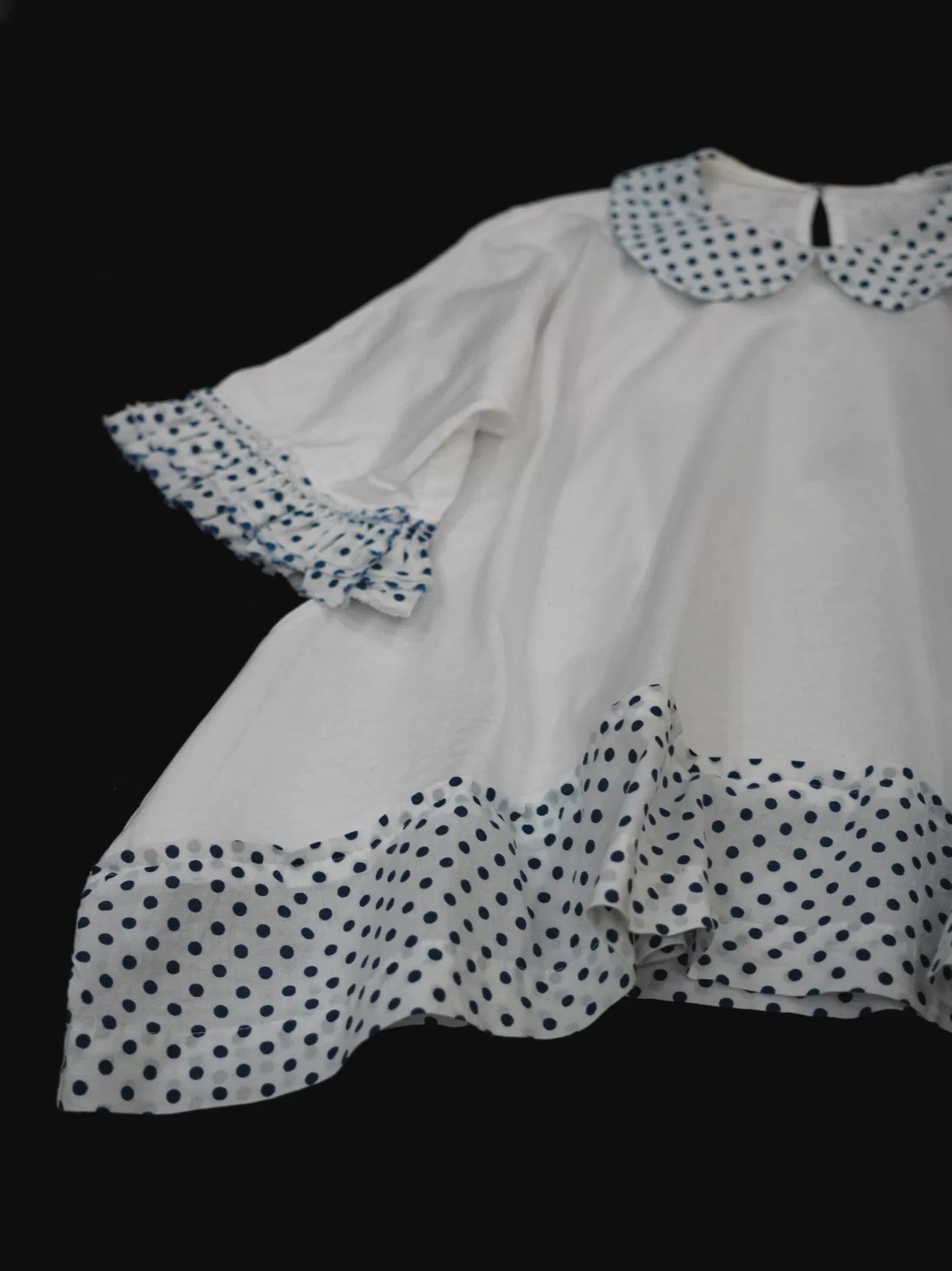 Comme des Garcons cute polka dot cotton top Size S / US 4 / IT 40 - 6 Thumbnail