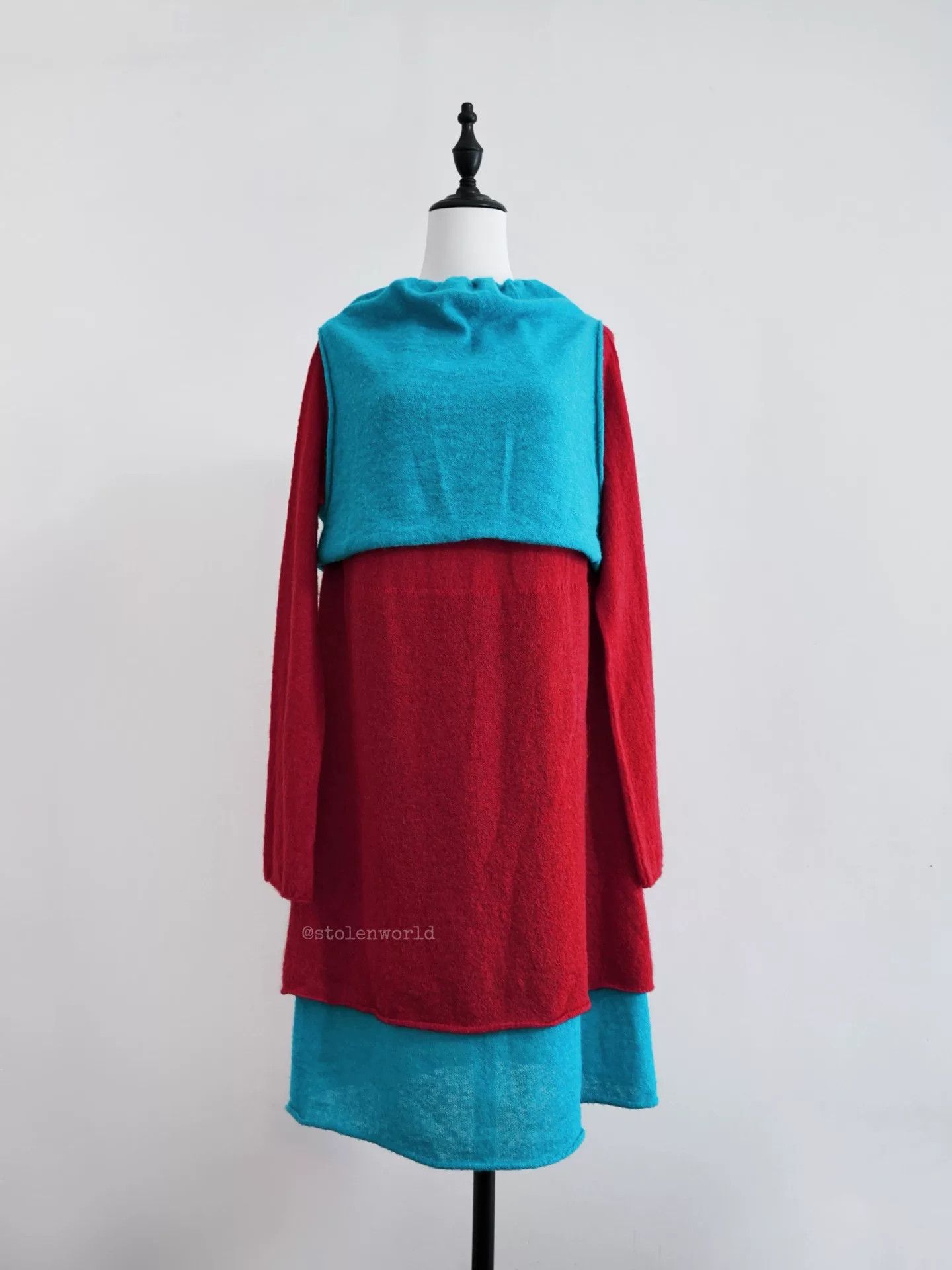 Issey Miyake issey miyake multi-way knitted dress Size S / US 4 / IT 40 - 6 Thumbnail