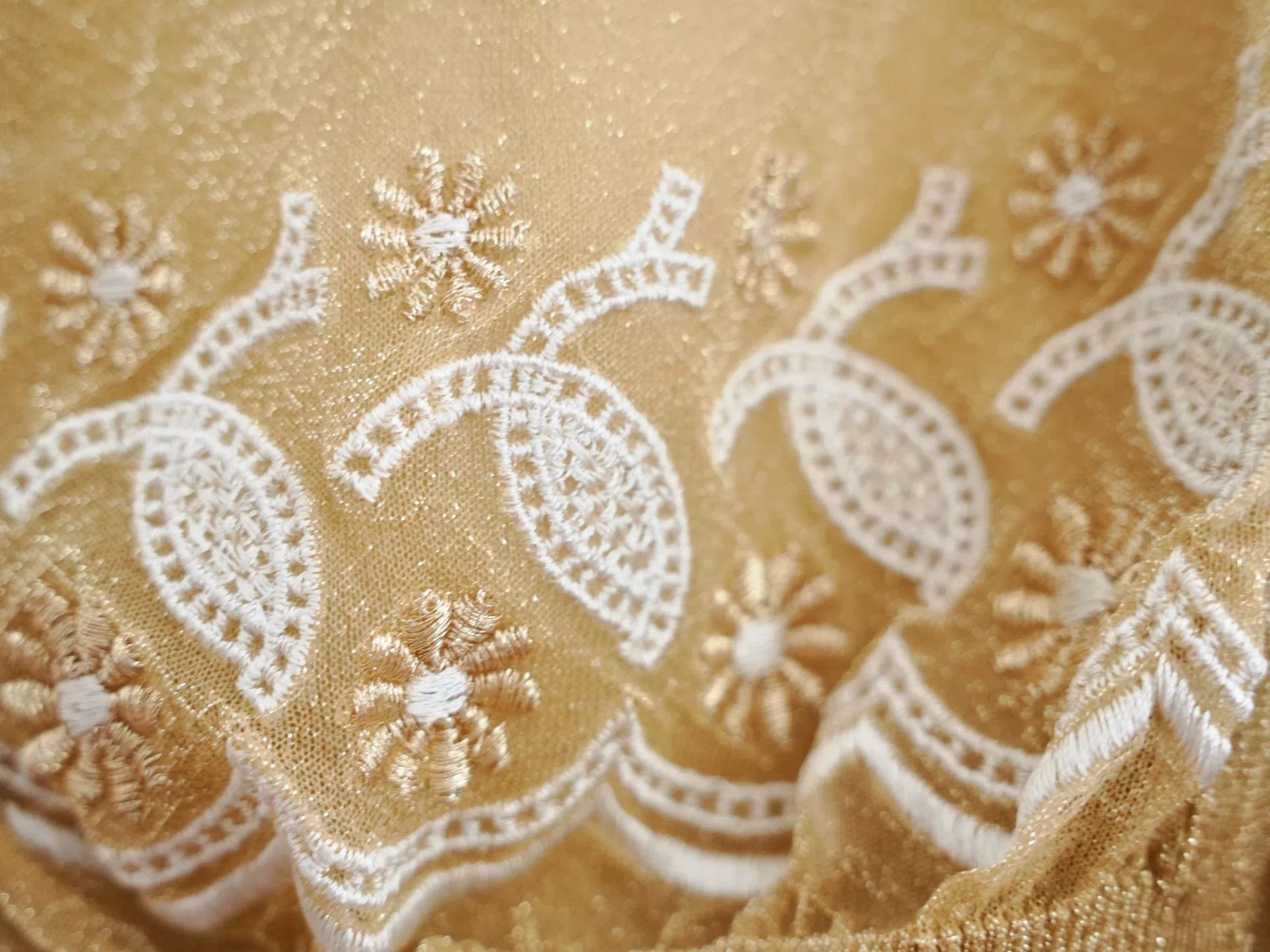 Comme des Garcons gold embroidered lightweight knit cardigan Size ONE SIZE - 3 Thumbnail