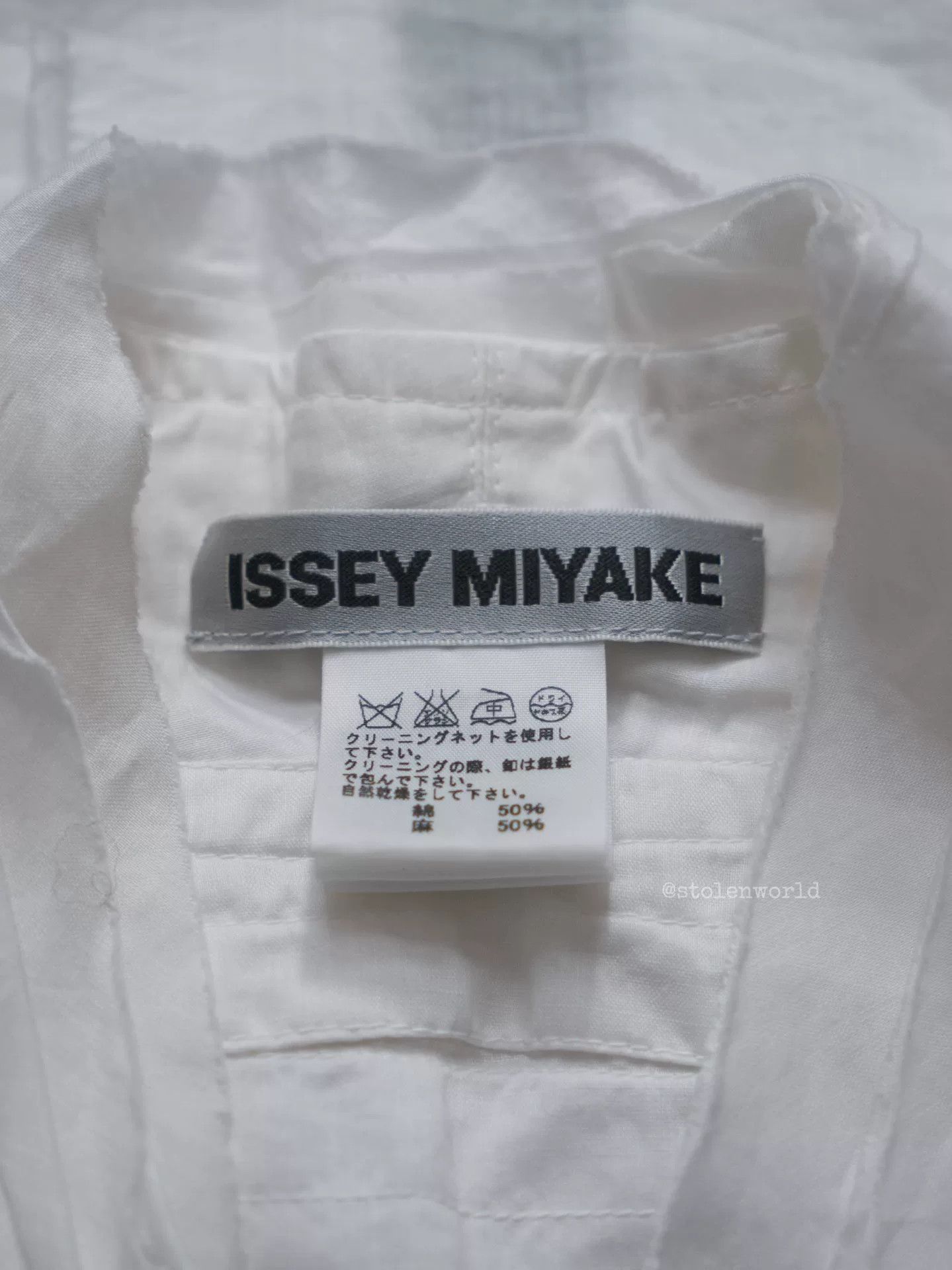 Issey Miyake issey miyake cotton linen decorative top Size S / US 4 / IT 40 - 9 Thumbnail