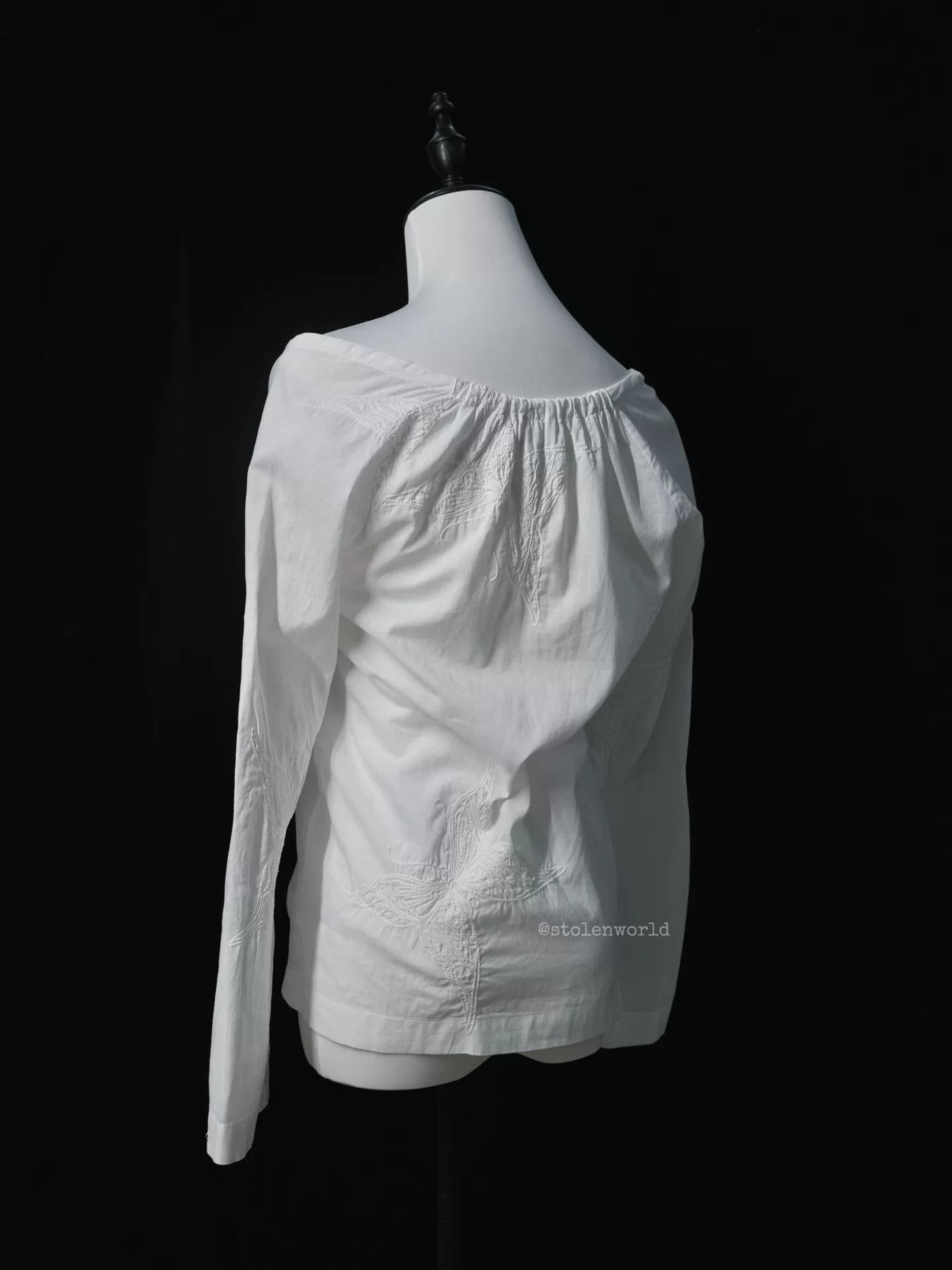 Junya Watanabe Junya Watanabe Butterfly Embroidered Top Size S / US 4 / IT 40 - 6 Thumbnail
